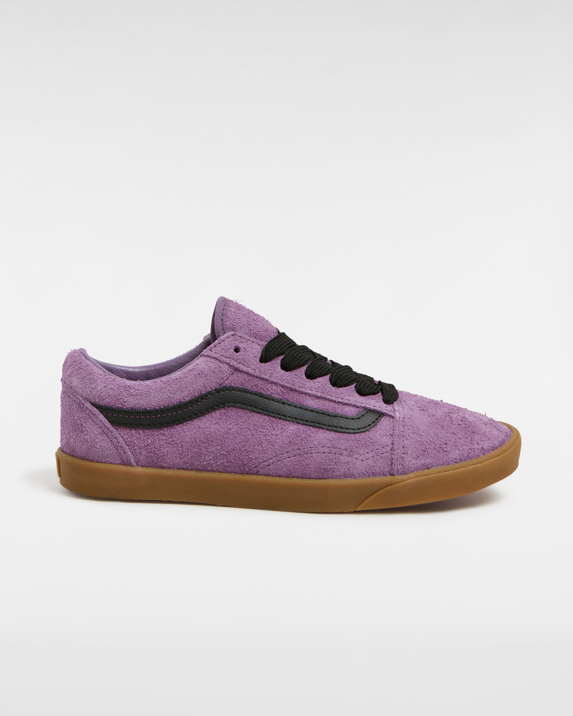 Chaussures Old Skool Lowpro Hairy Suede VANS Violet HERO