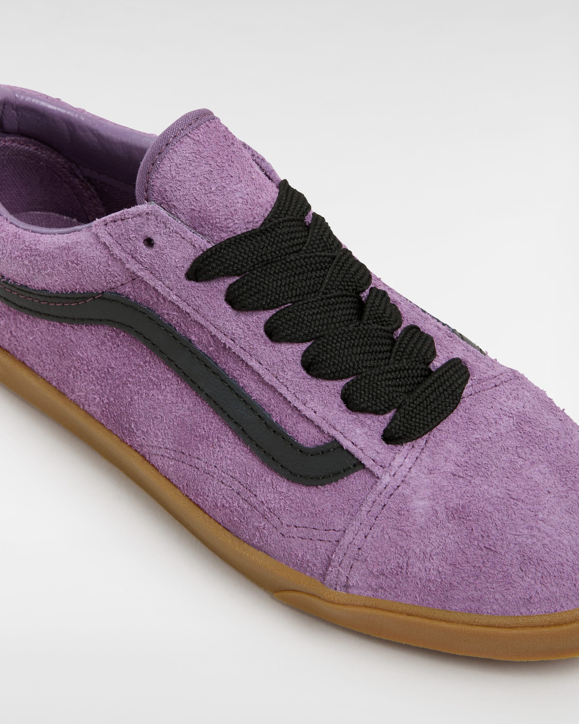 Chaussures Old Skool Lowpro Hairy Suede VANS Violet ALT3