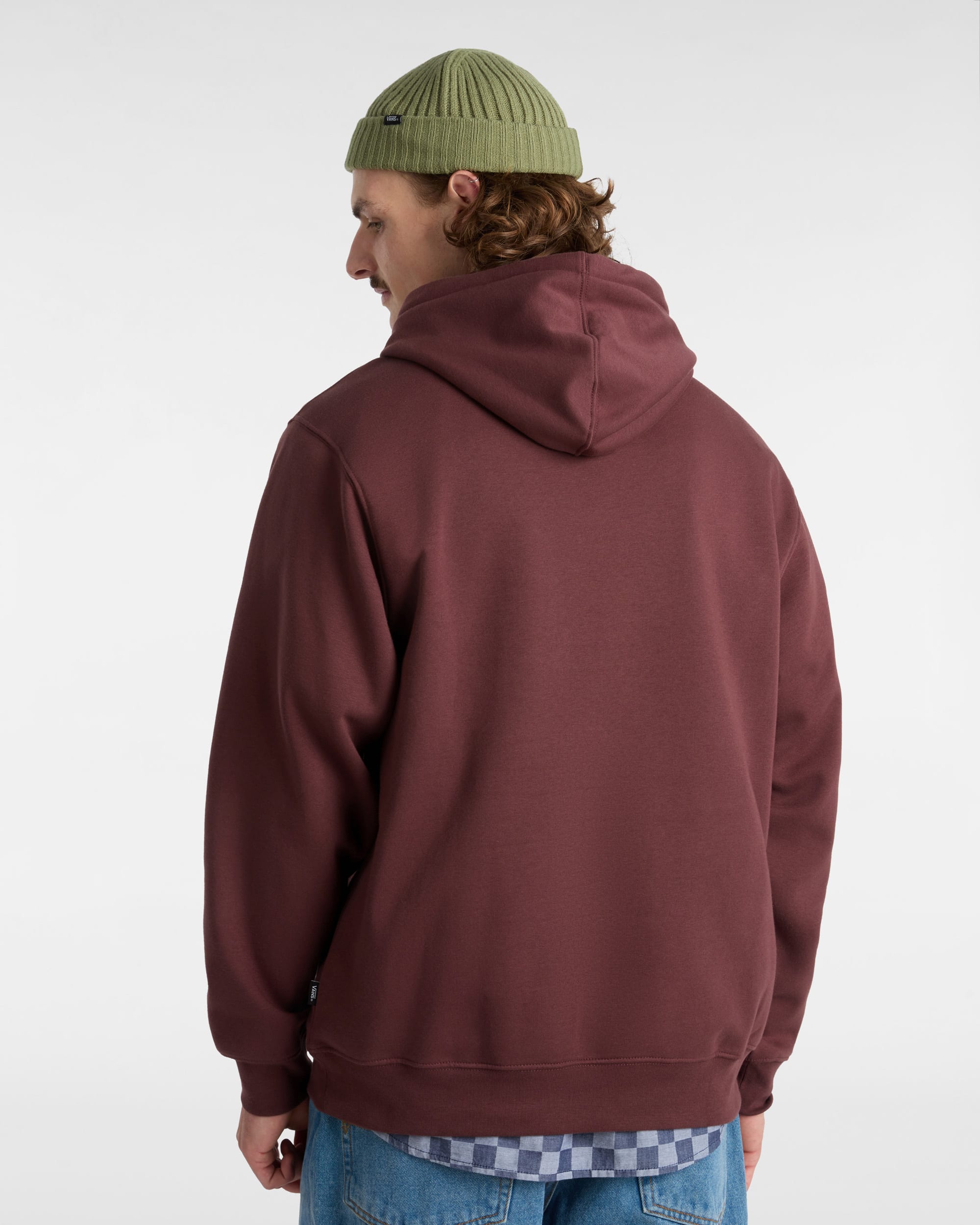 Extra Strength Loose Pullover Hoodie VANS Brown ALT3