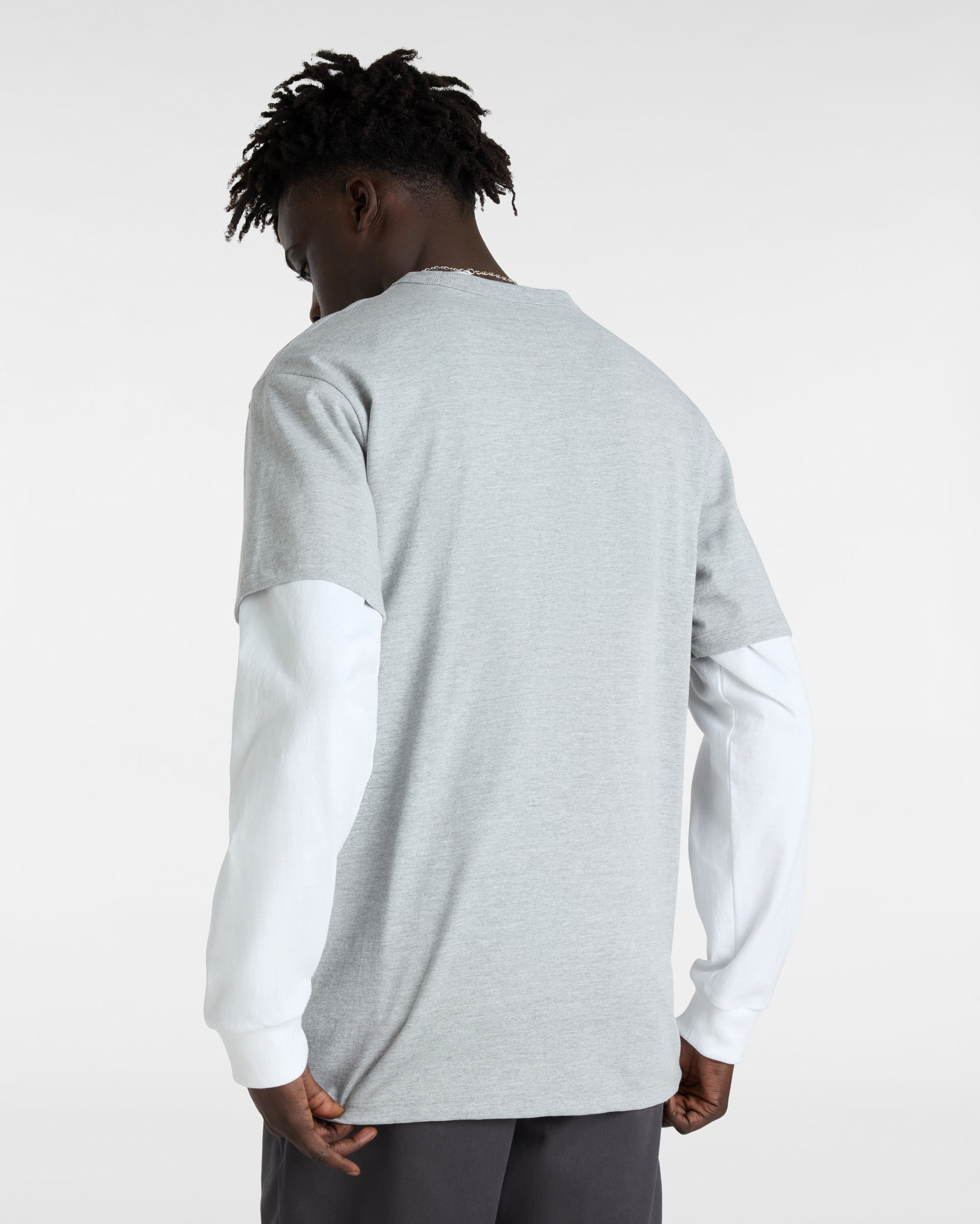 Off The Wall II TShirt VANS Grey ALT3