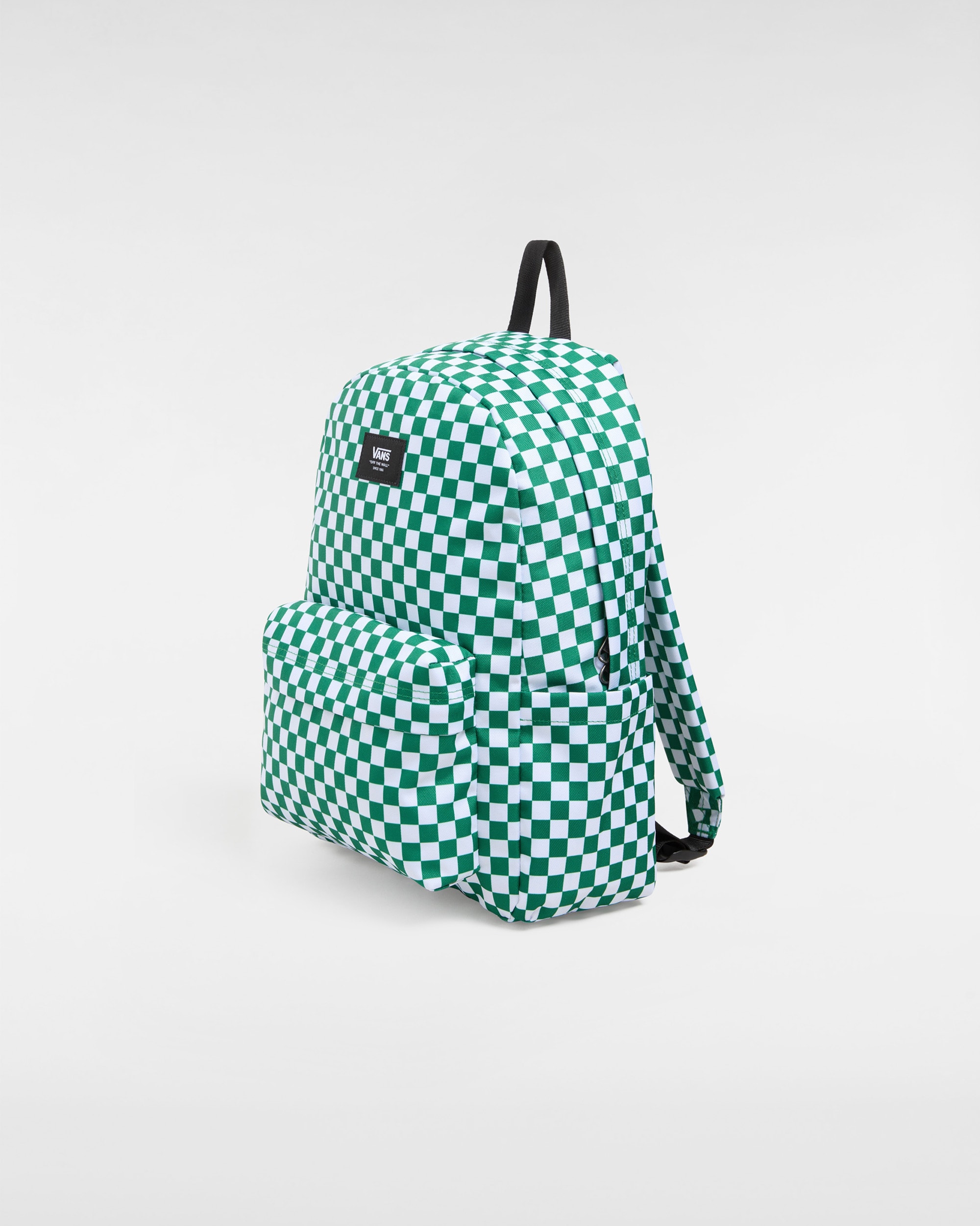 Kids Old Skool Grom Check Backpack VANS Green ALT2