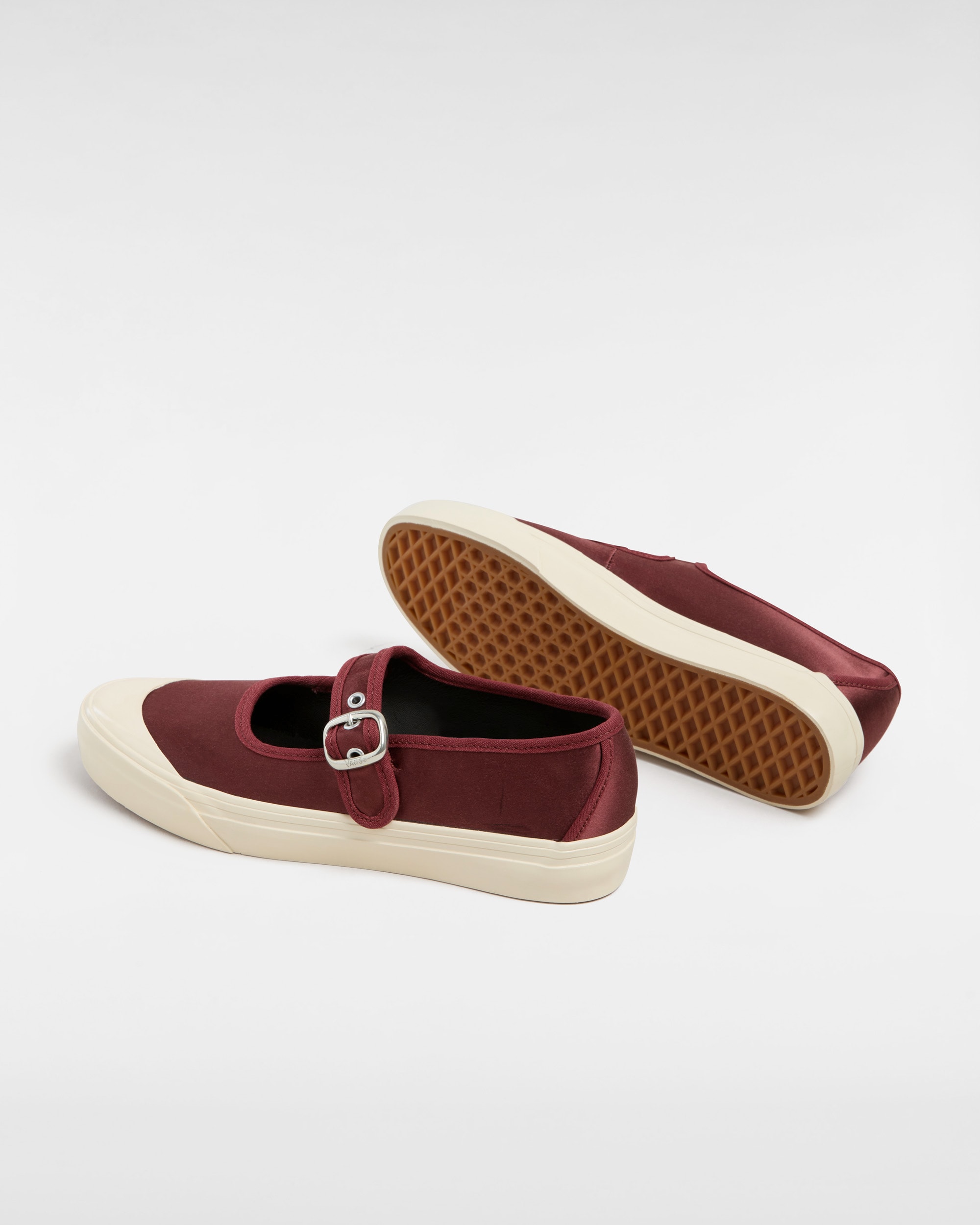 Chaussures Premium Mary Jane Lo Pro Satin VANS Rouge ALT2