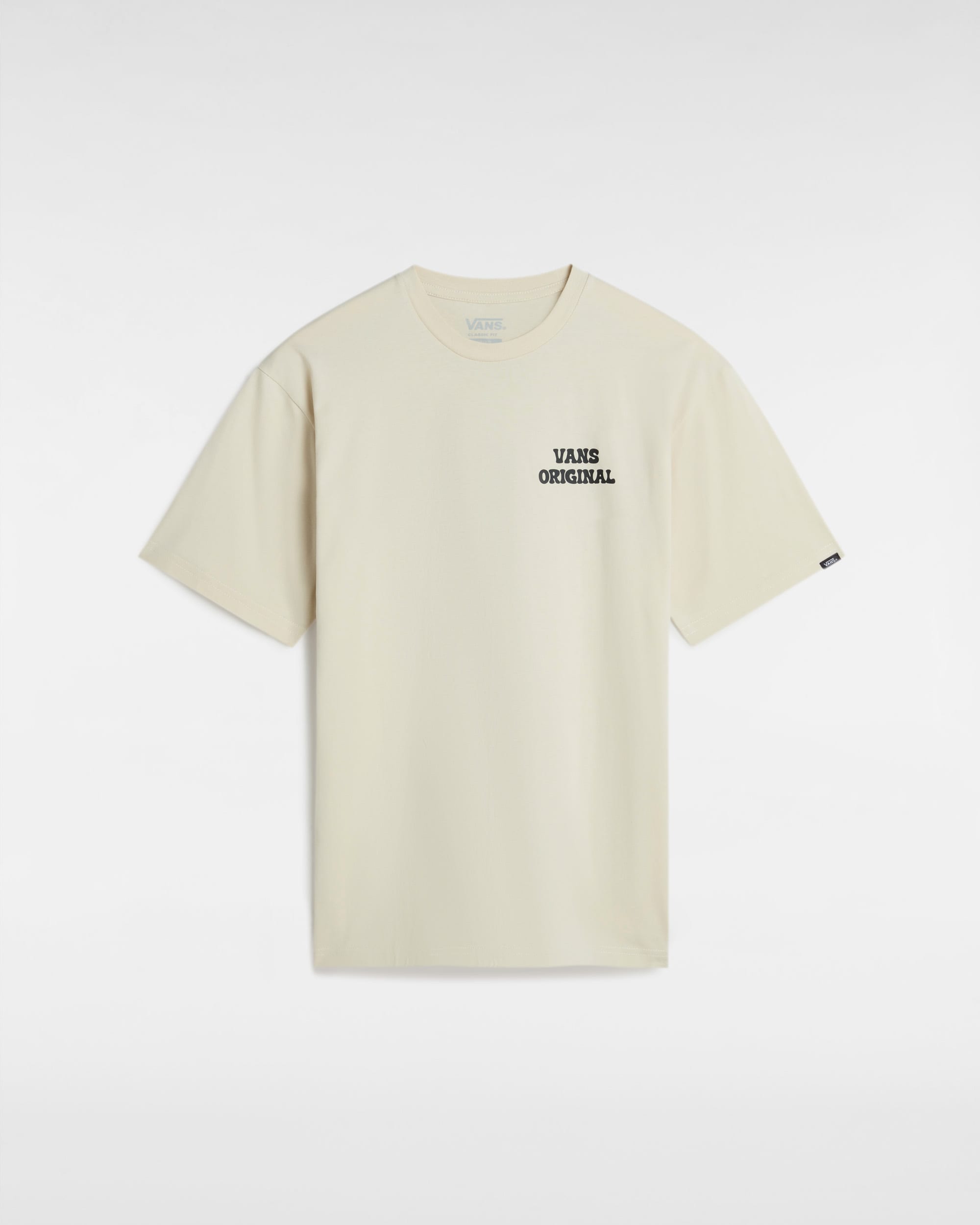 Tshirt Skull Void Classic VANS Beige HERO