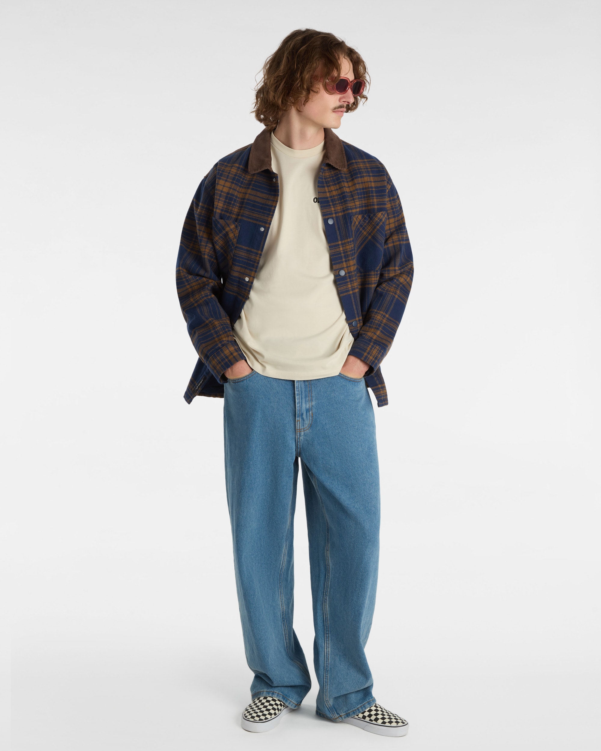 Tshirt Skull Void Classic VANS Beige ALT4