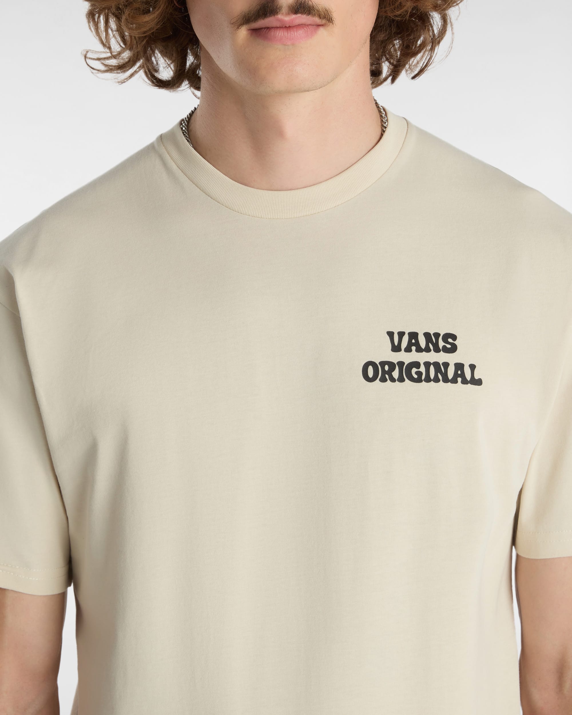 Tshirt Skull Void Classic VANS Beige ALT5