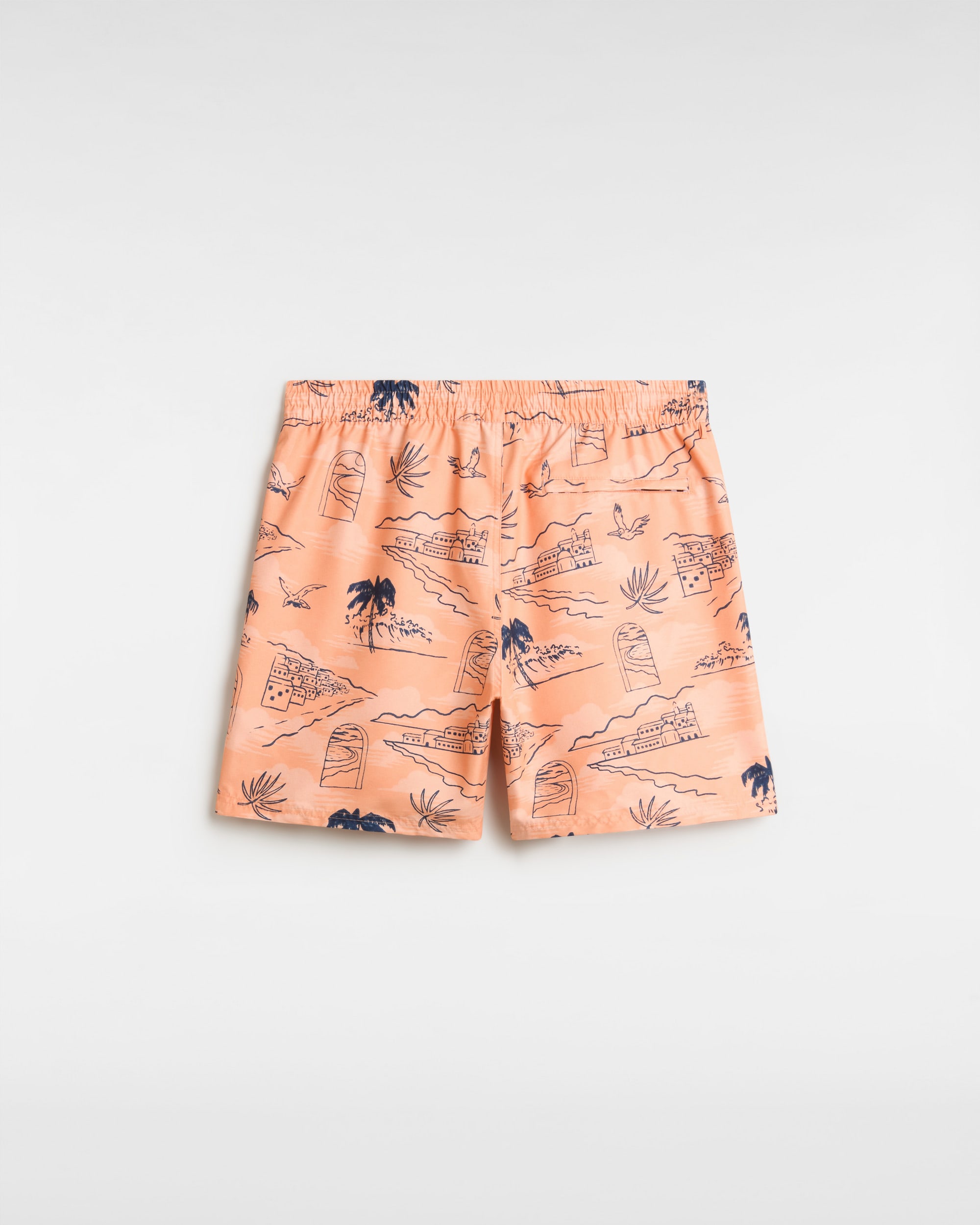 Short de bain Primary Print Elastic VANS Orange ALT1