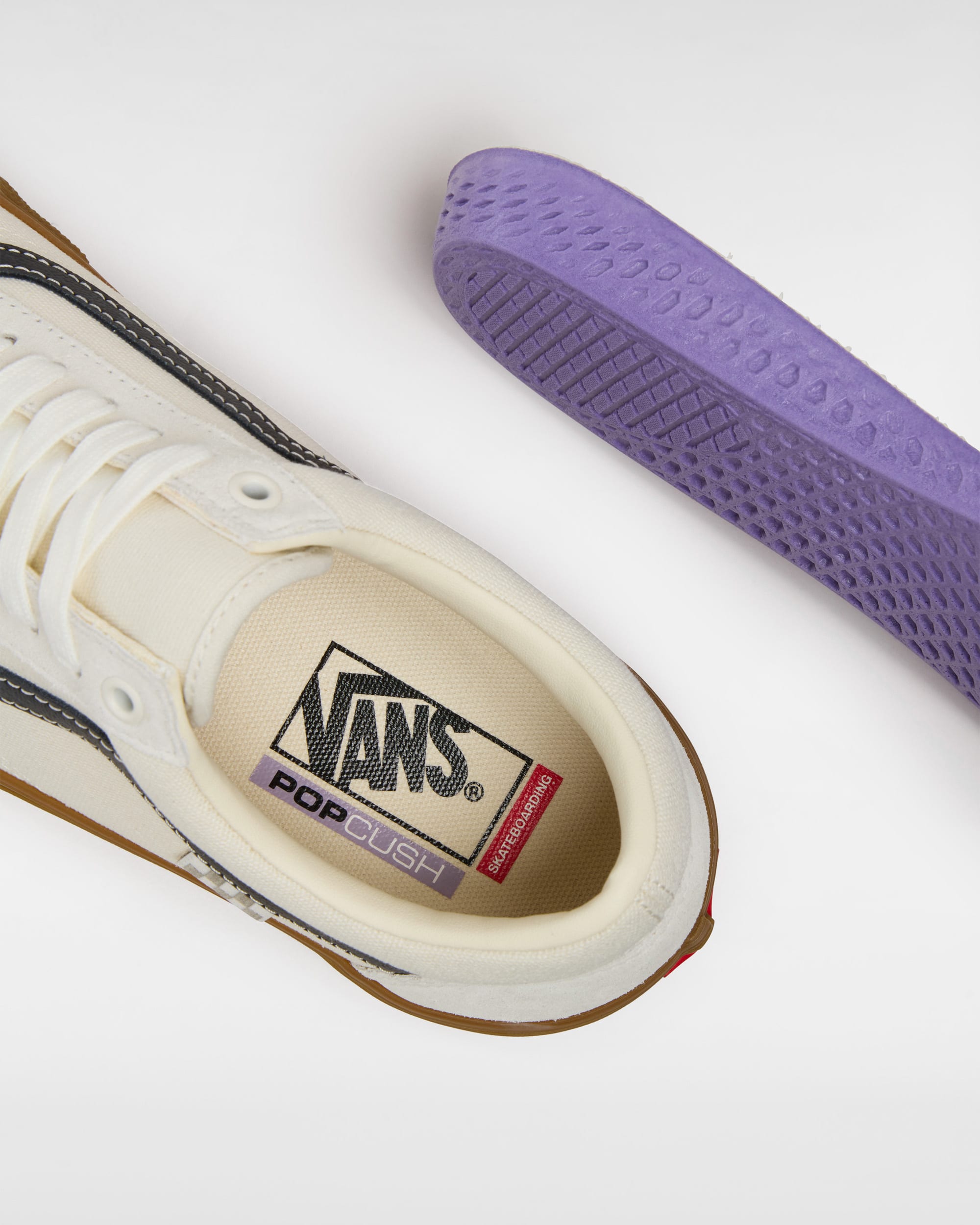 Chaussures Skate Old Skool VANS Blanc ALT6