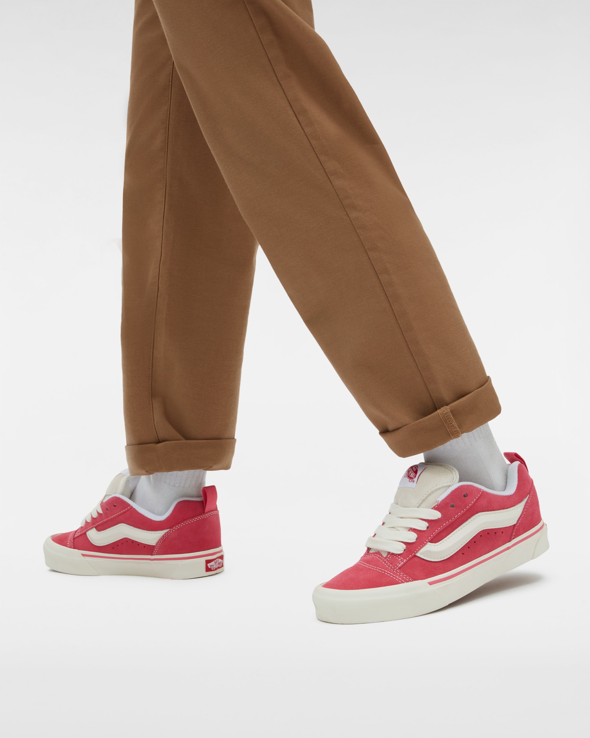 Chaussures Knu Skool VANS Rose ALT4