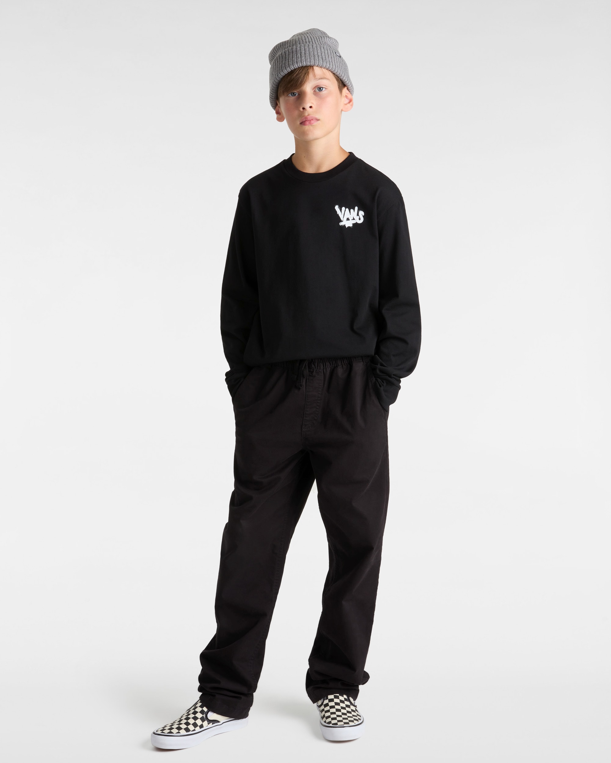 Camiseta de manga larga Blaster de nios VANS Negro ALT4