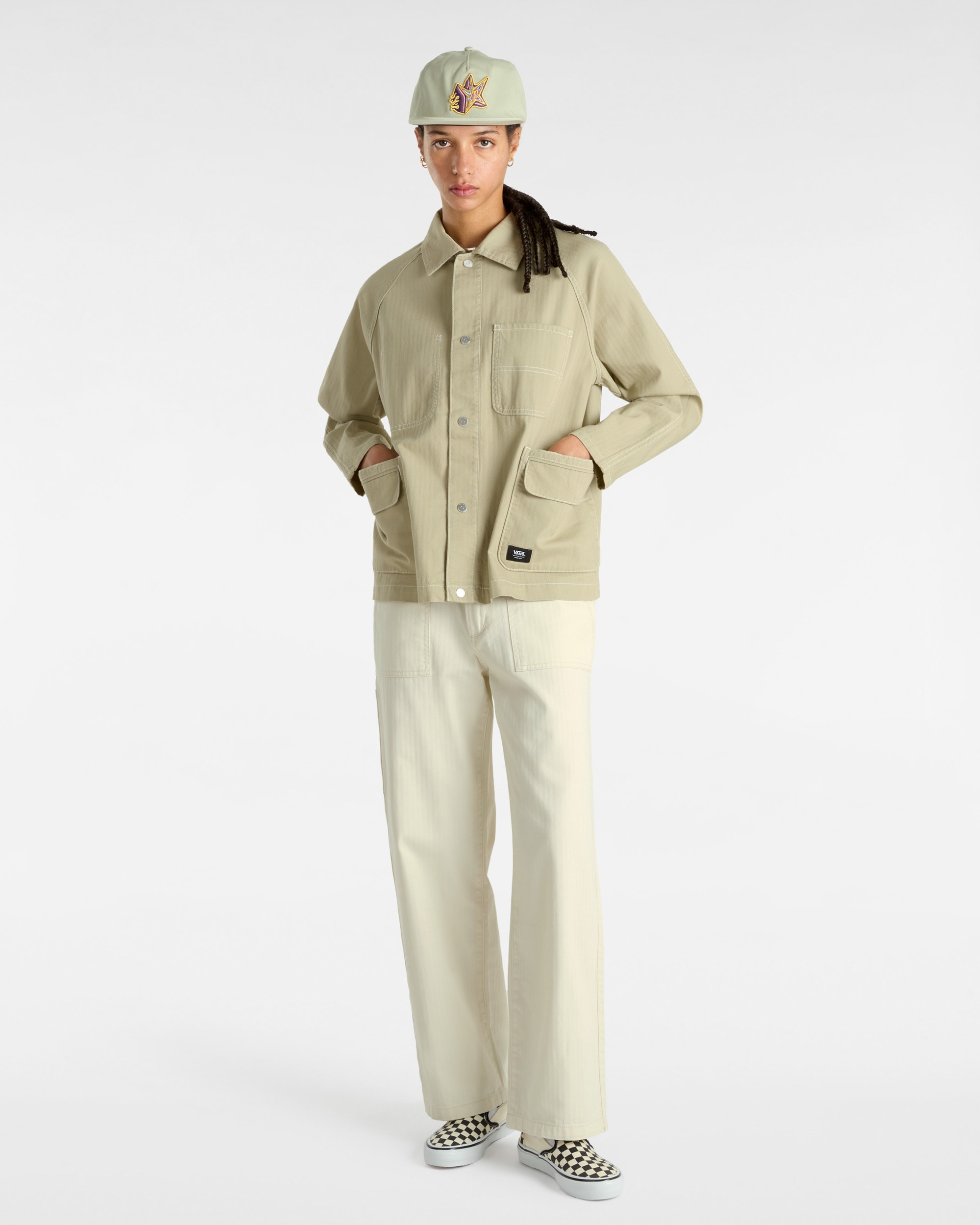 Manteau Codey Utility VANS Beige ALT5