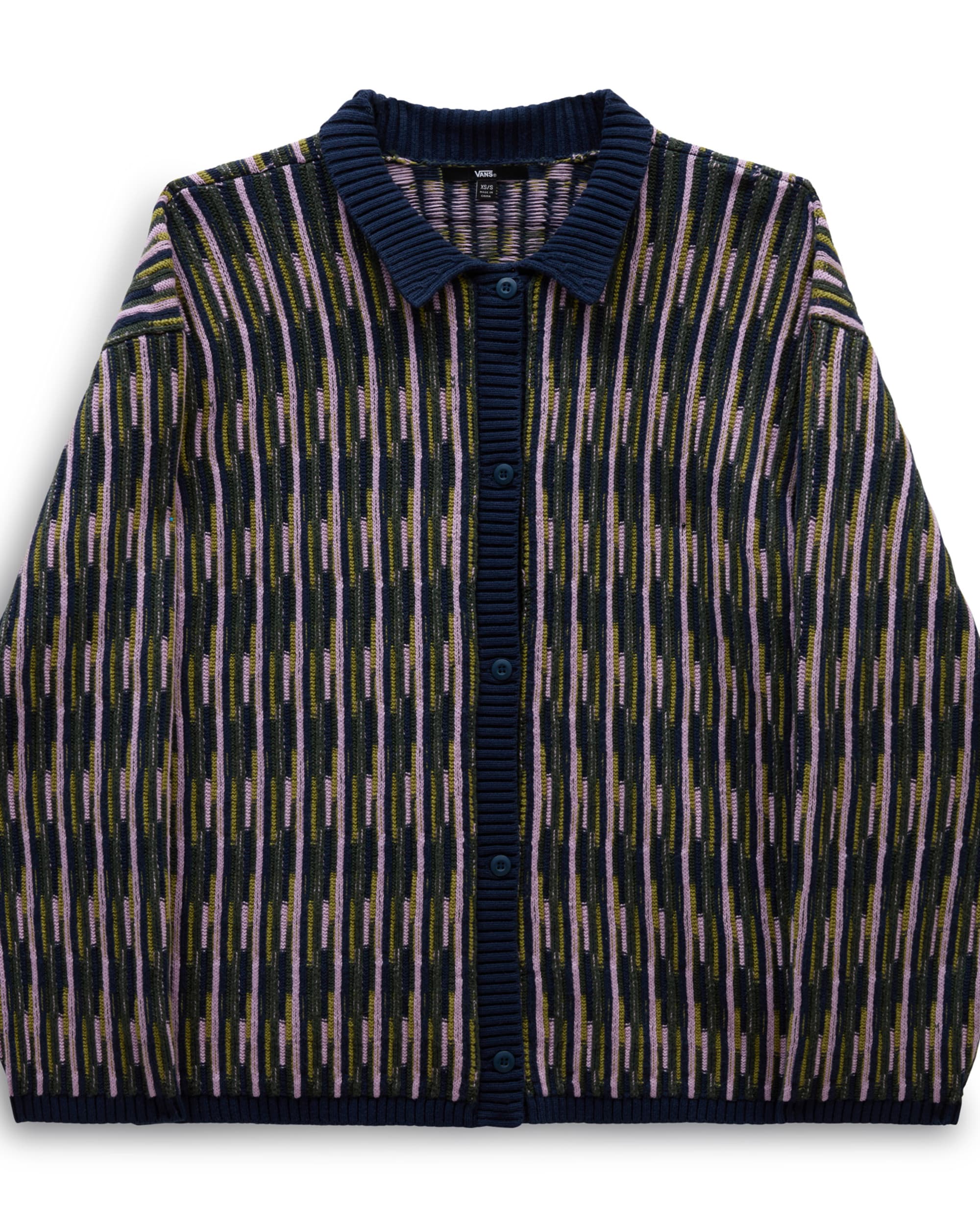 Alta Chunky Knit Cardigan VANS Blue ALT9