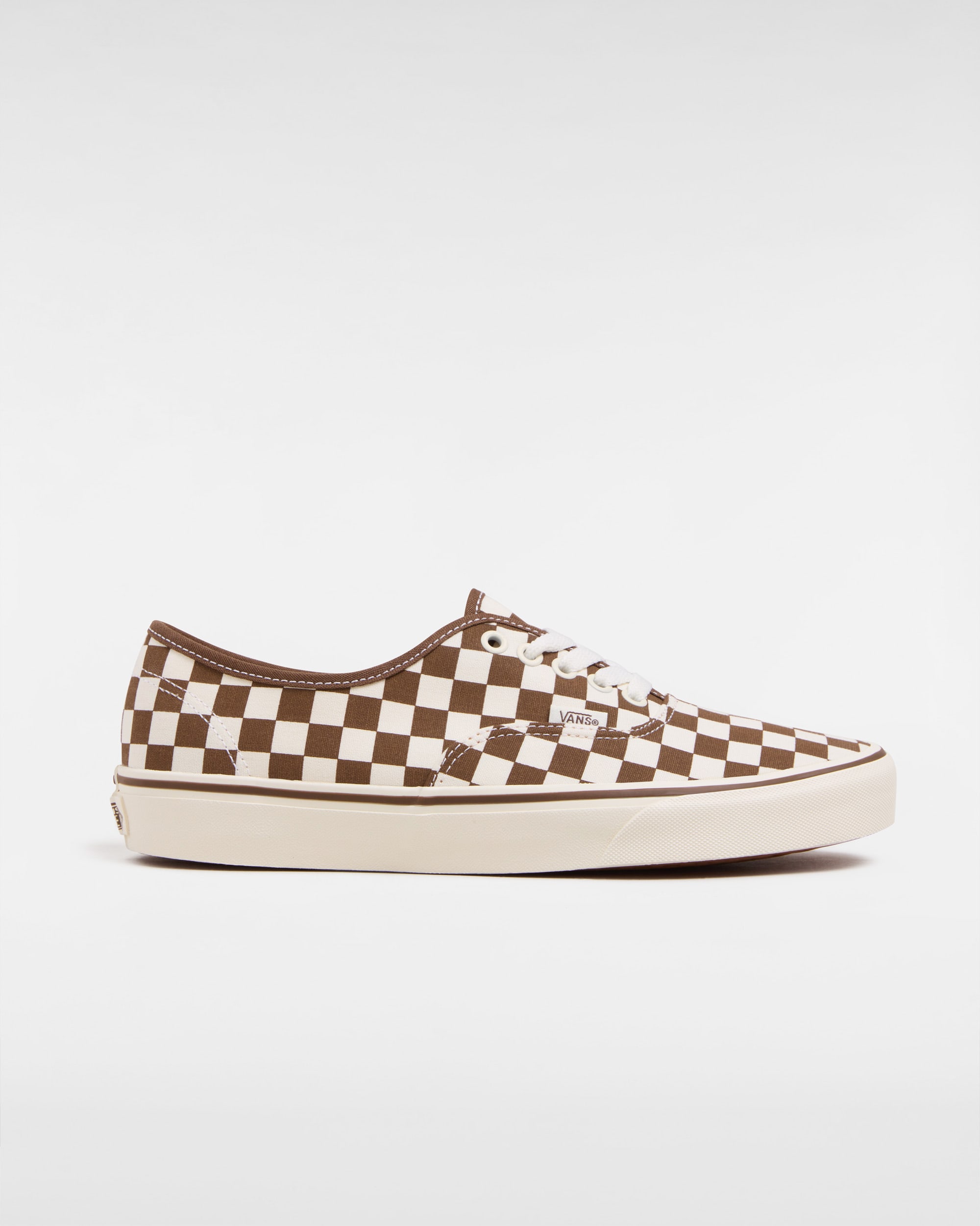Authentic Checkerboard Shoes VANS BrownWhite HERO