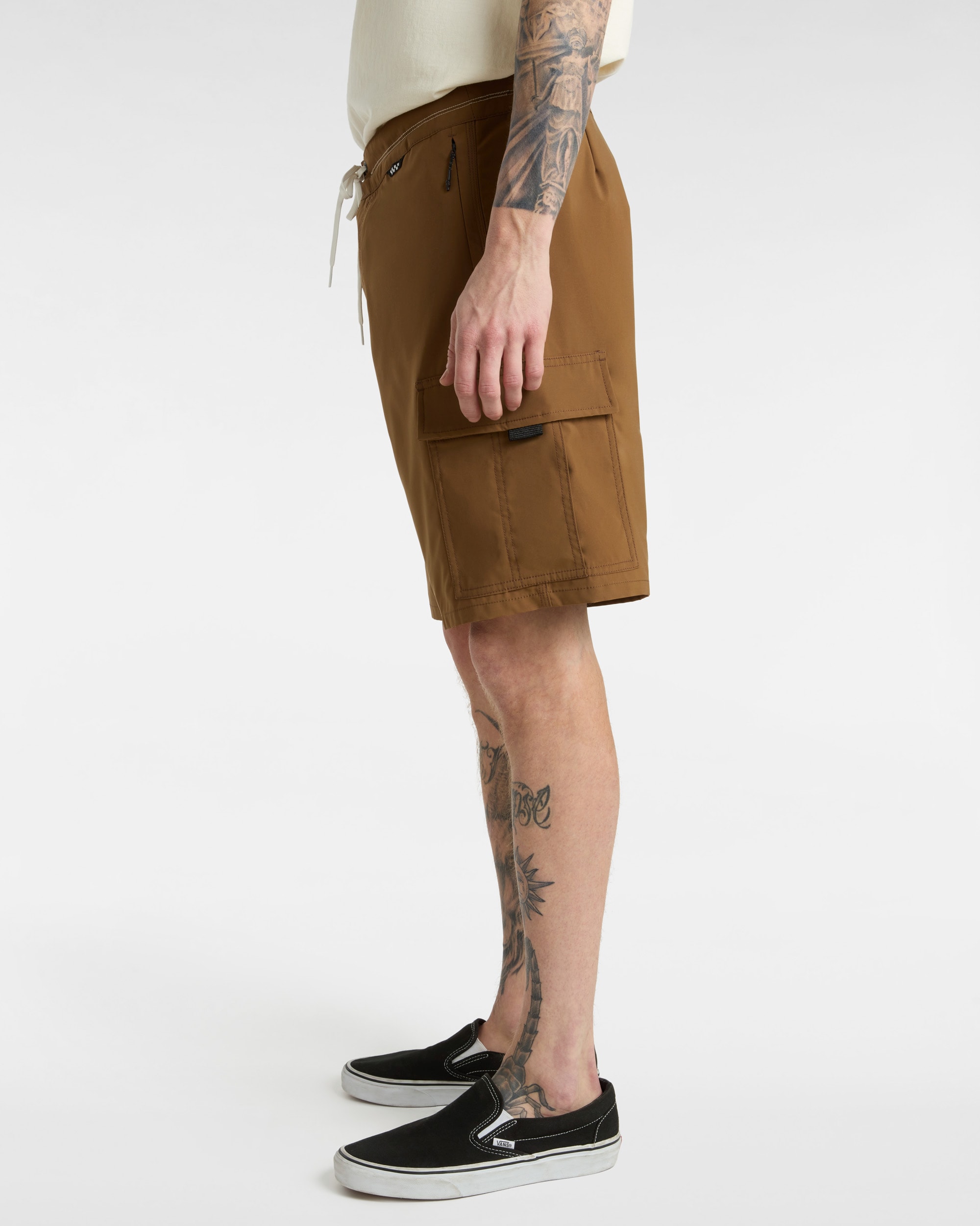 Short de bain 105 Voyage VANS Marron ALT4