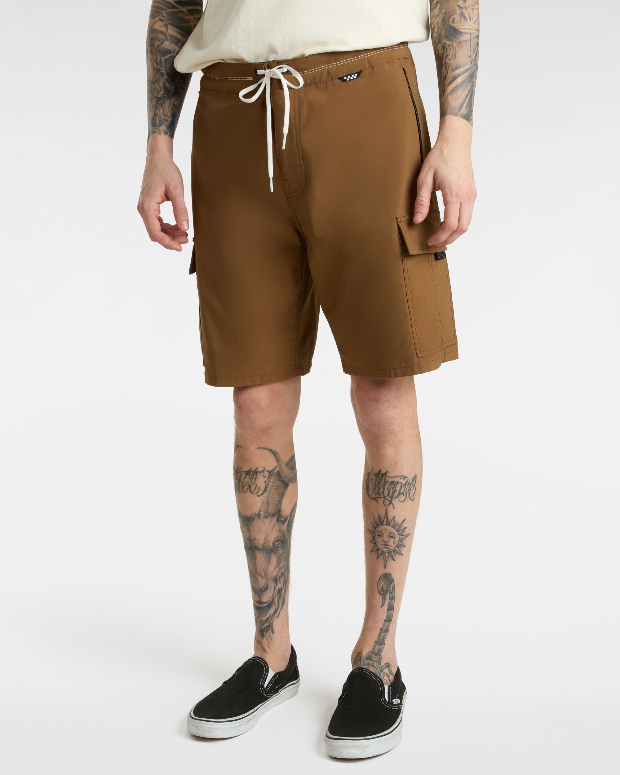 Short de bain 105 Voyage VANS Marron ALT2