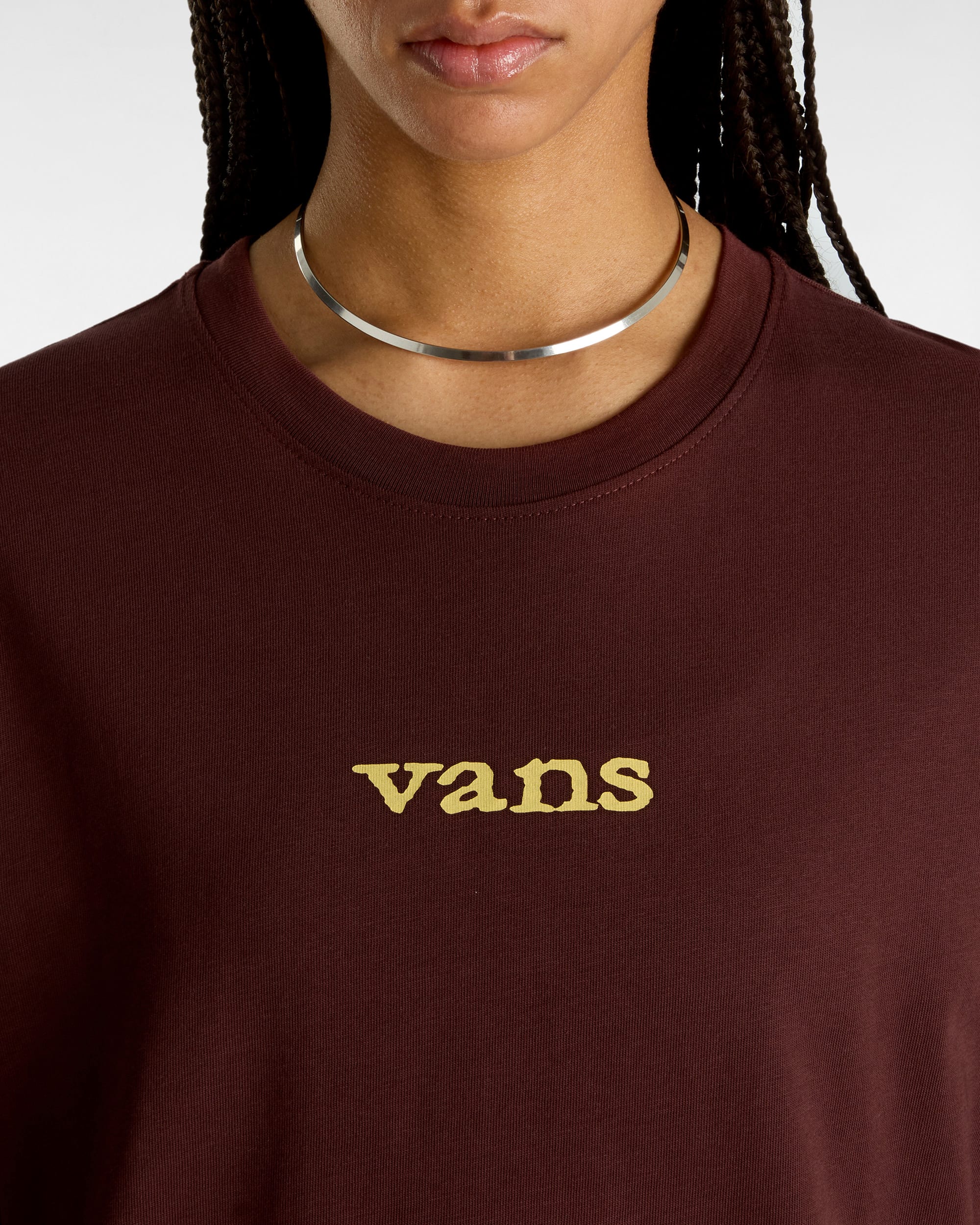 Tshirt  manches longues Vitality Fields VANS Marron ALT6