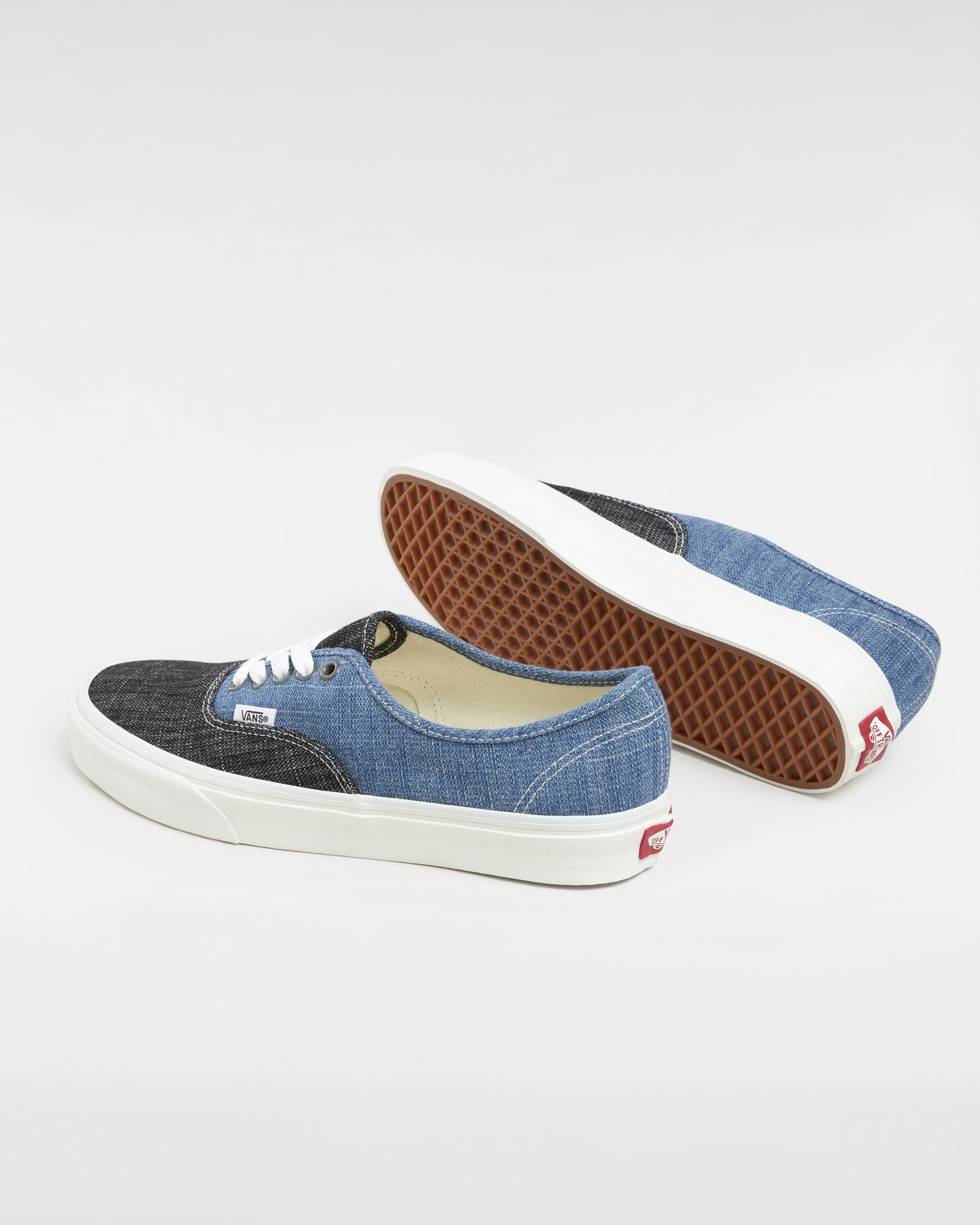 Authentic Threaded Denim Shoes VANS Blue ALT2