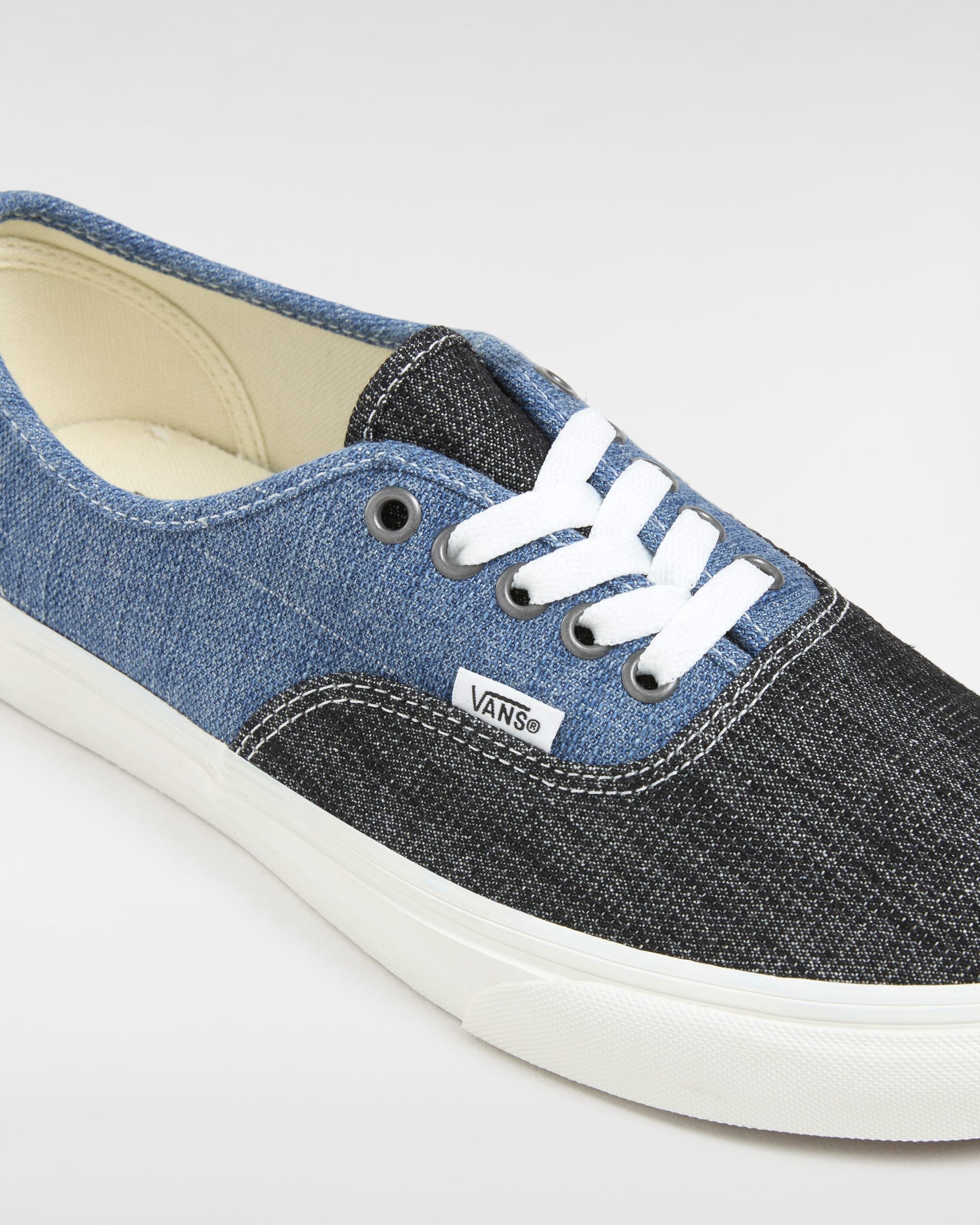 Authentic Threaded Denim Shoes VANS Blue ALT3