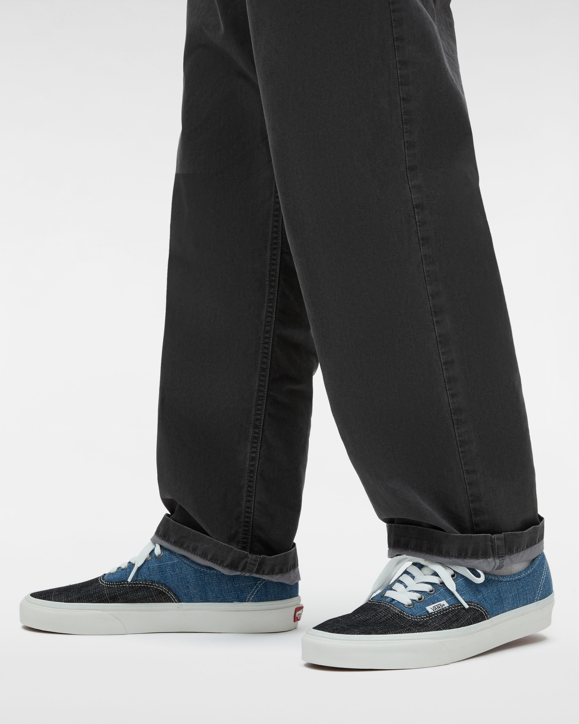 Authentic Threaded Denim Shoes VANS Blue ALT4