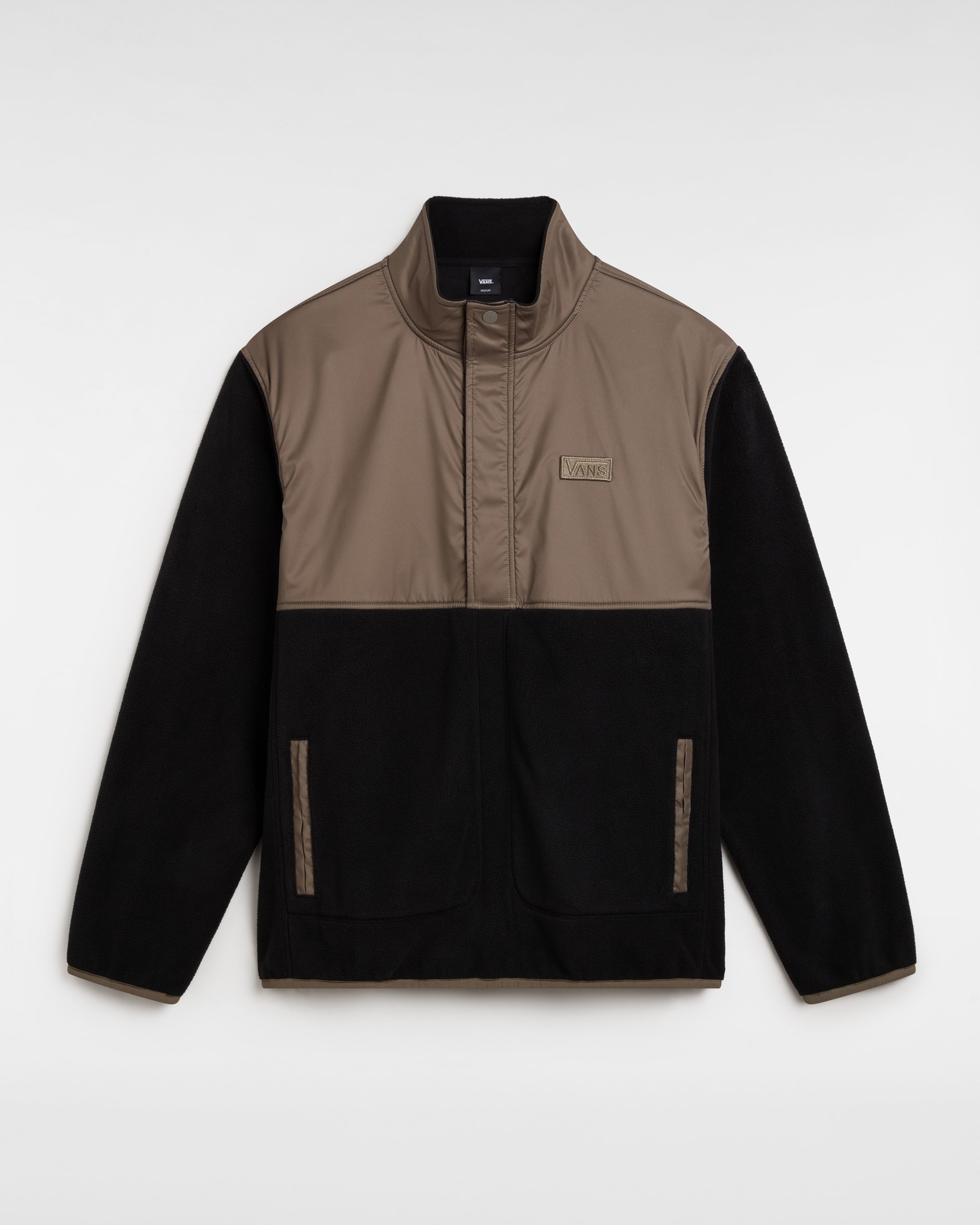 Ranford Polar Fleece Loose Pullover VANS BlackBrown HERO