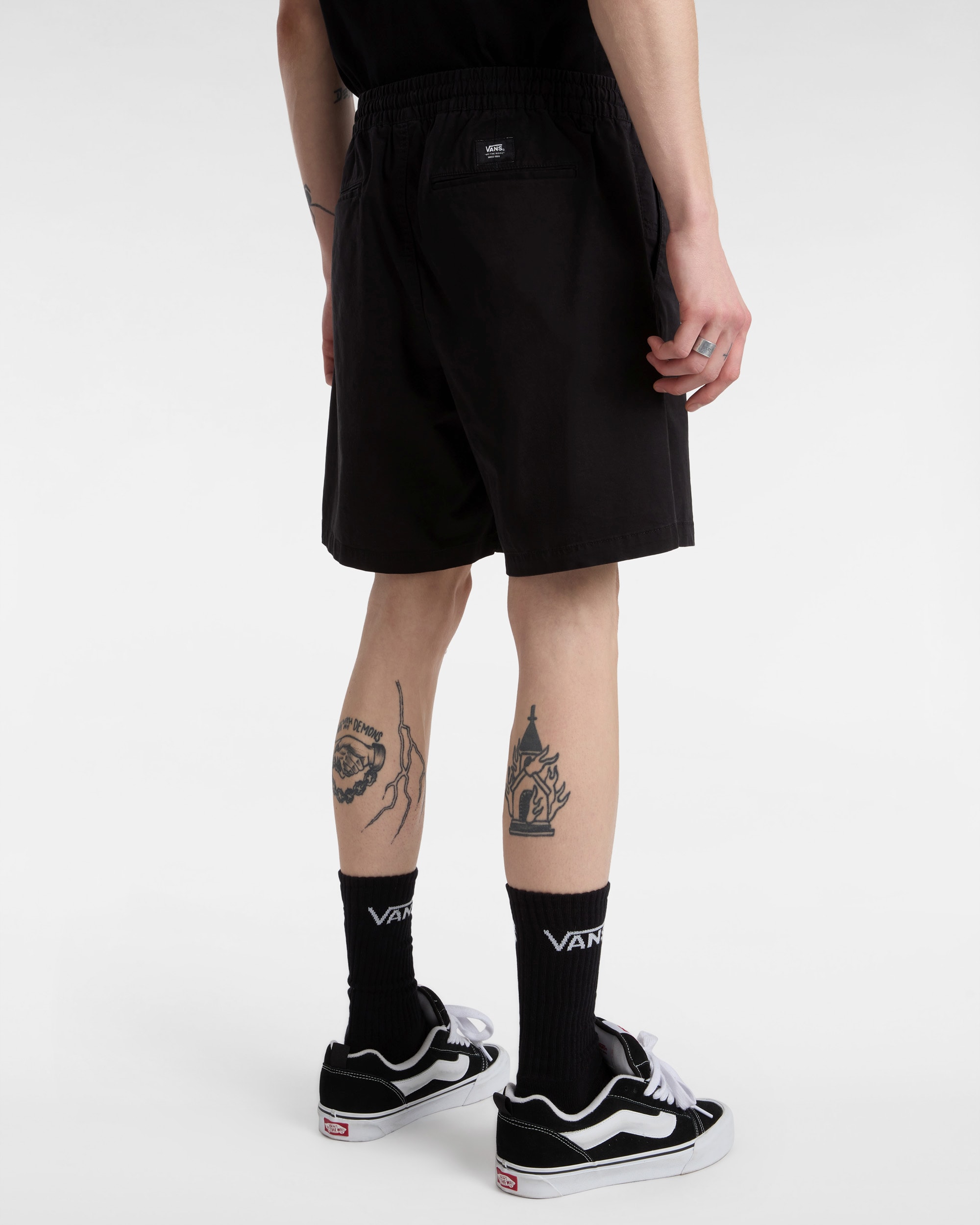 Range Relaxed Elastic Shorts VANS Schwarz ALT3