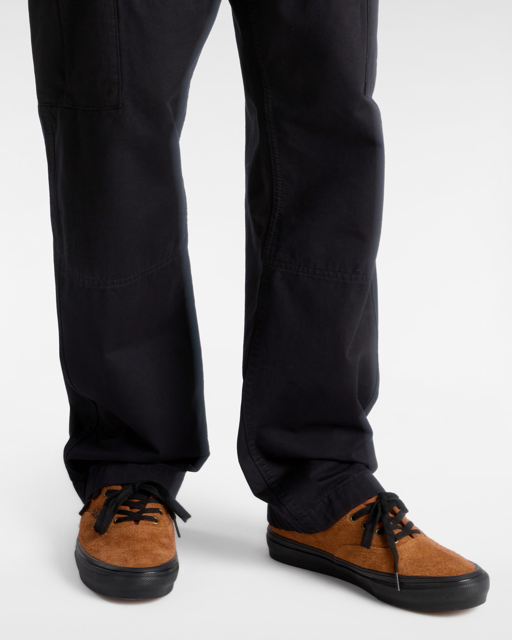 Skate Authentic Hairy Suede Shoe VANS Orange ALT4