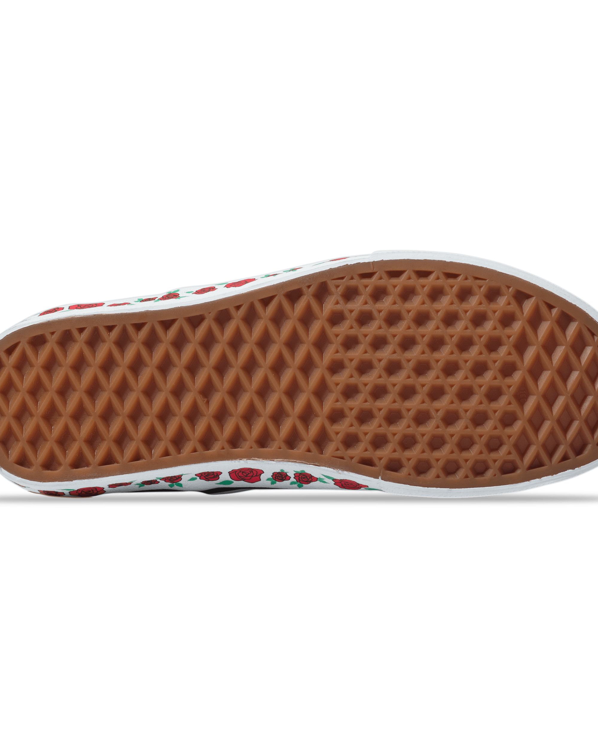 Personalisierbare Checkerboard Rose SlipOn VANS SchwarzWei ALT4