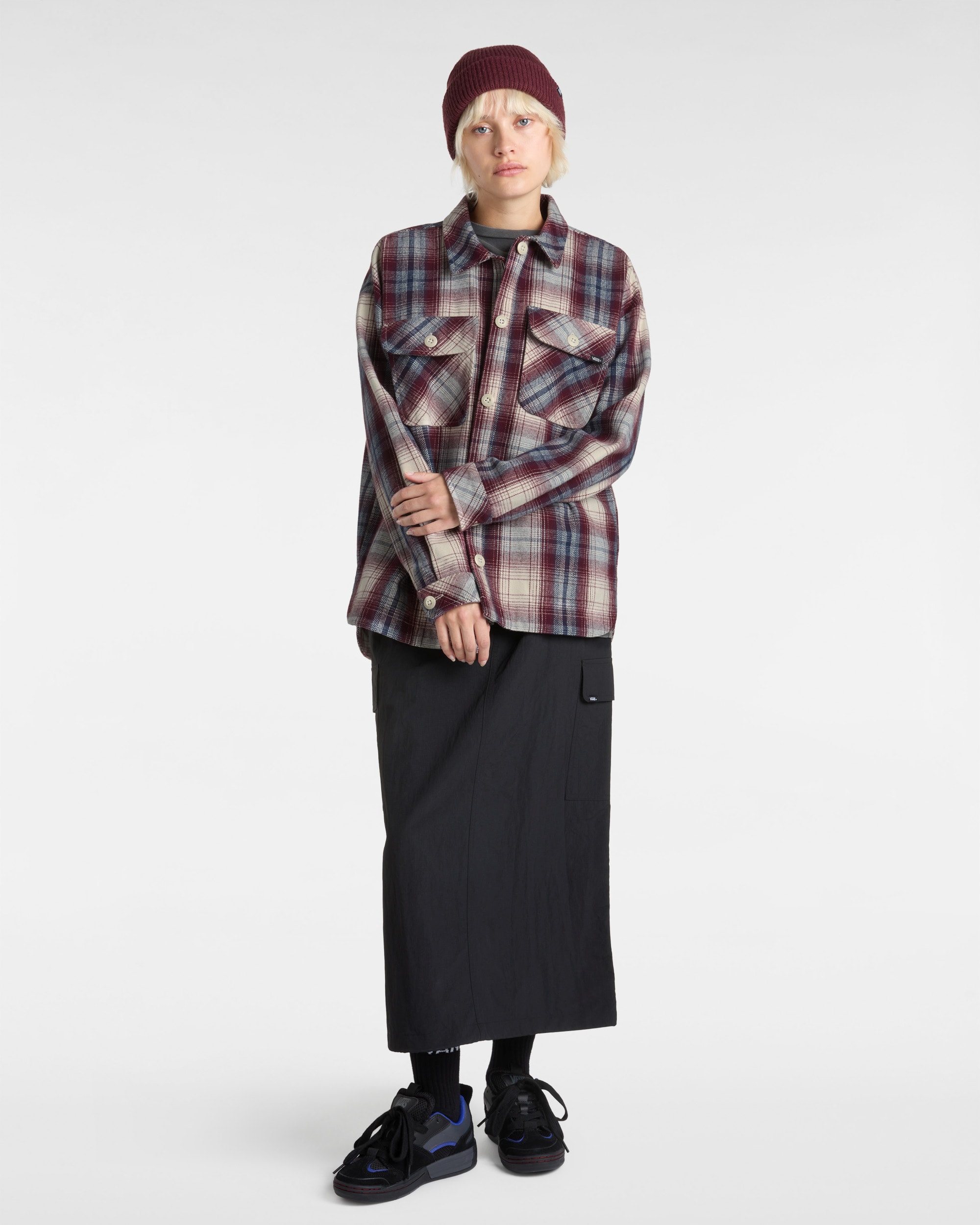 Surchemise Eliza Woven VANS Bordeaux ALT3