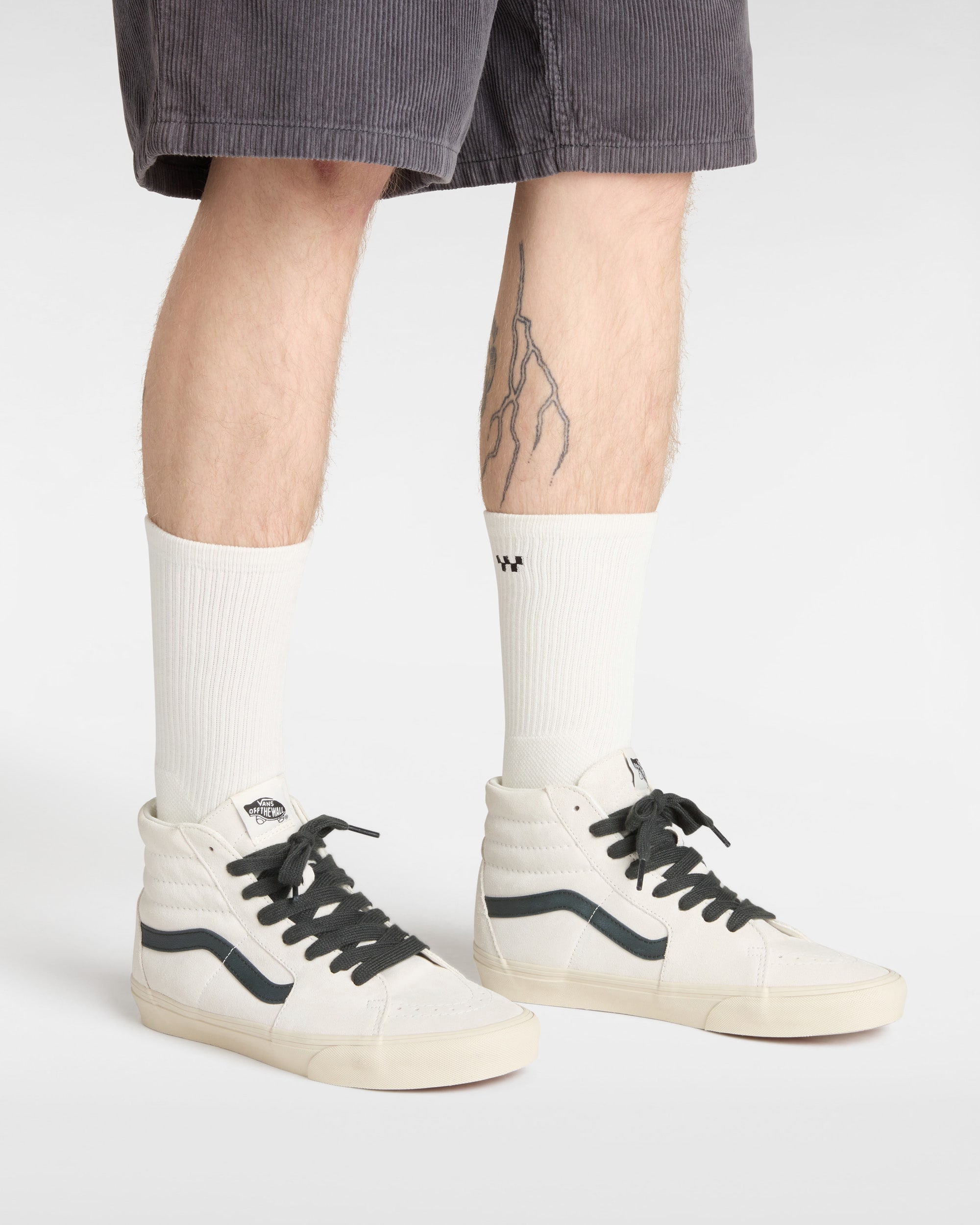 Chaussures Sk8Hi Oversized Laces VANS Blanc ALT4