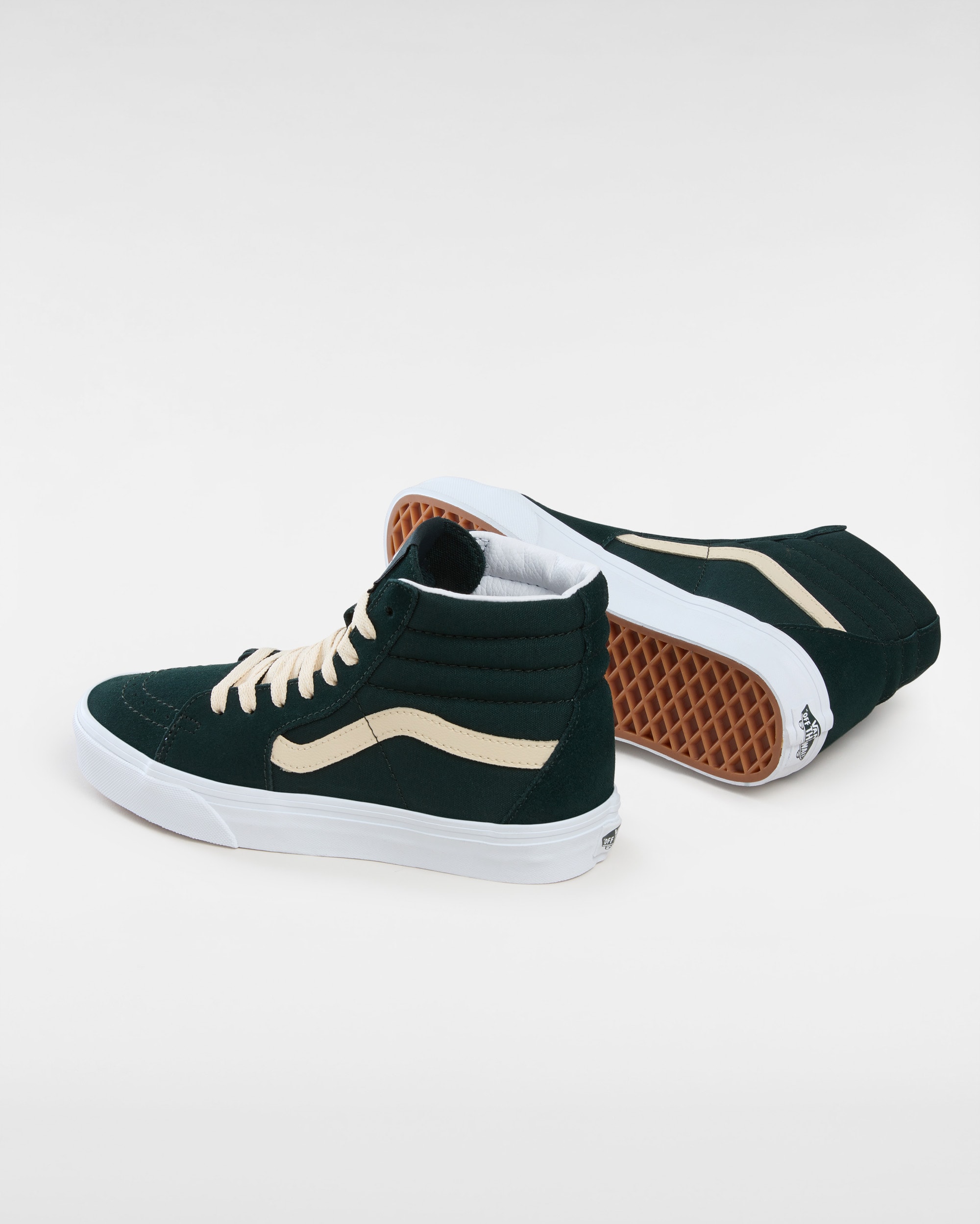 Chaussures en daim Sk8Hi VANS Vert ALT2