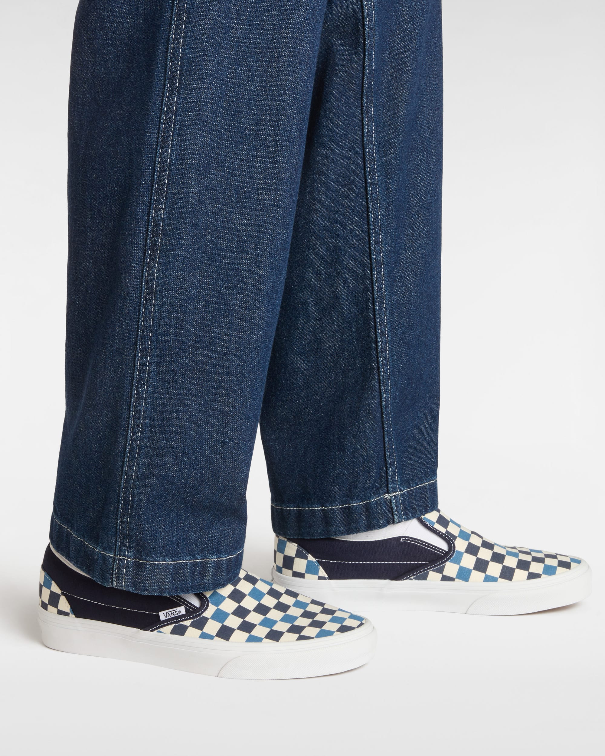 Chaussures Classic SlipOn VANS Bleu ALT4