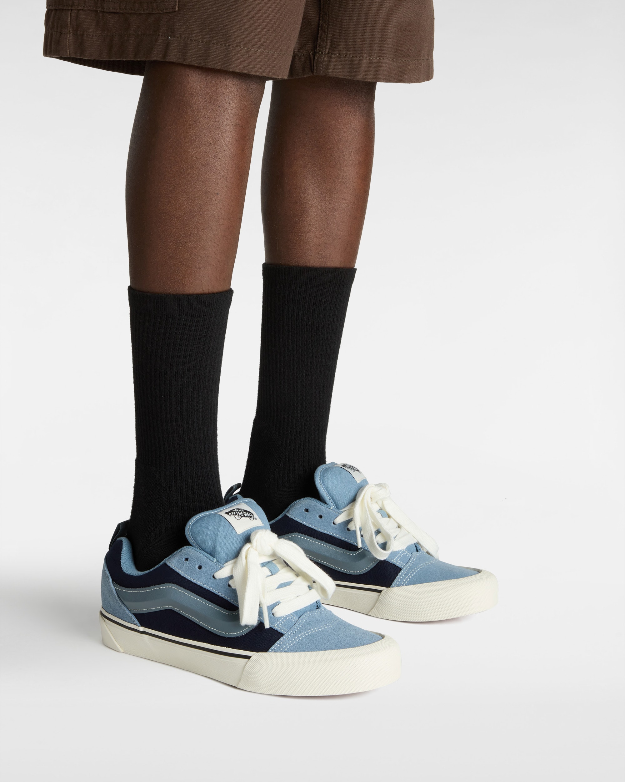 Chaussures Knu Skool VANS Bleu ALT4