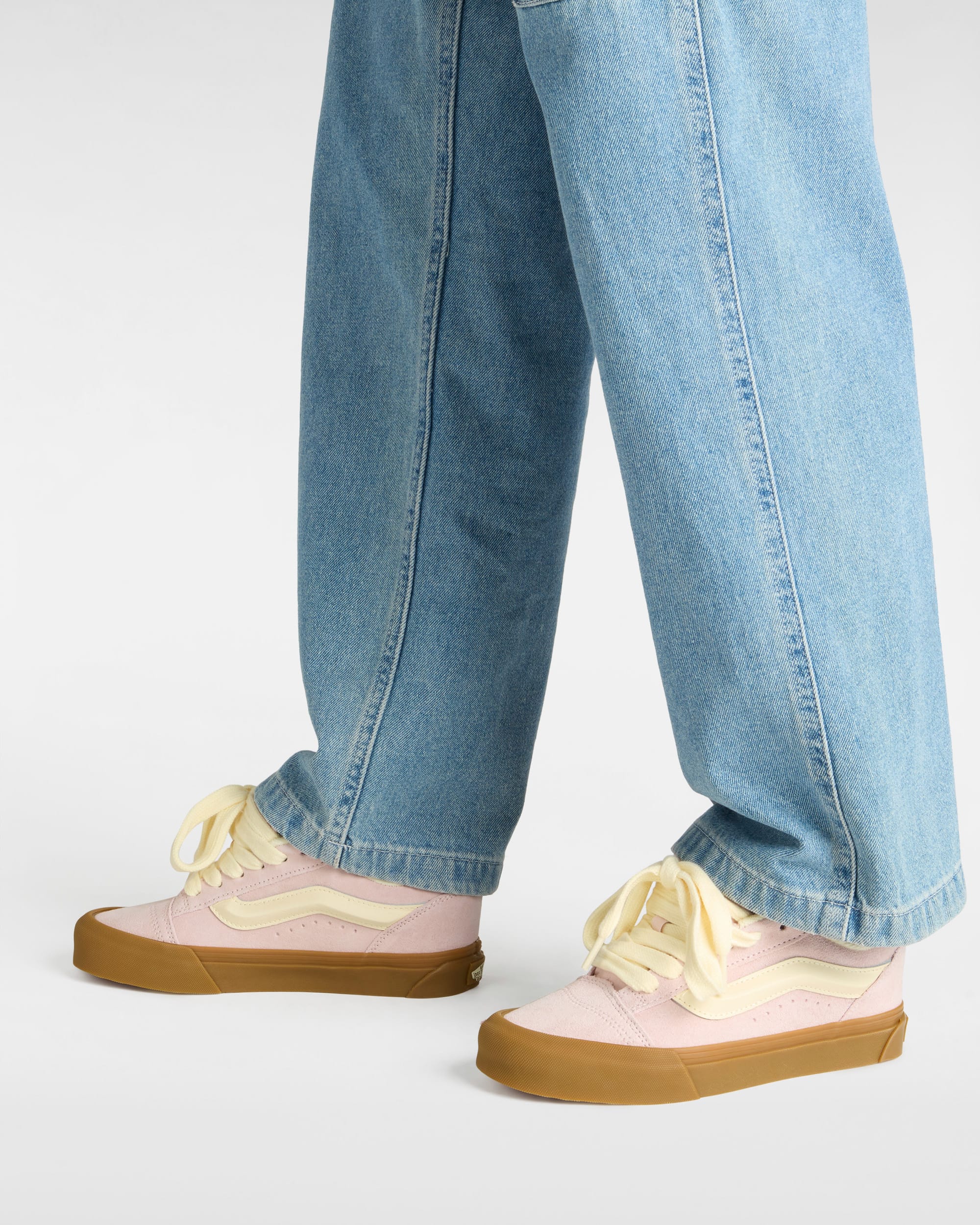 Chaussures Knu Skool VANS Rose ALT4