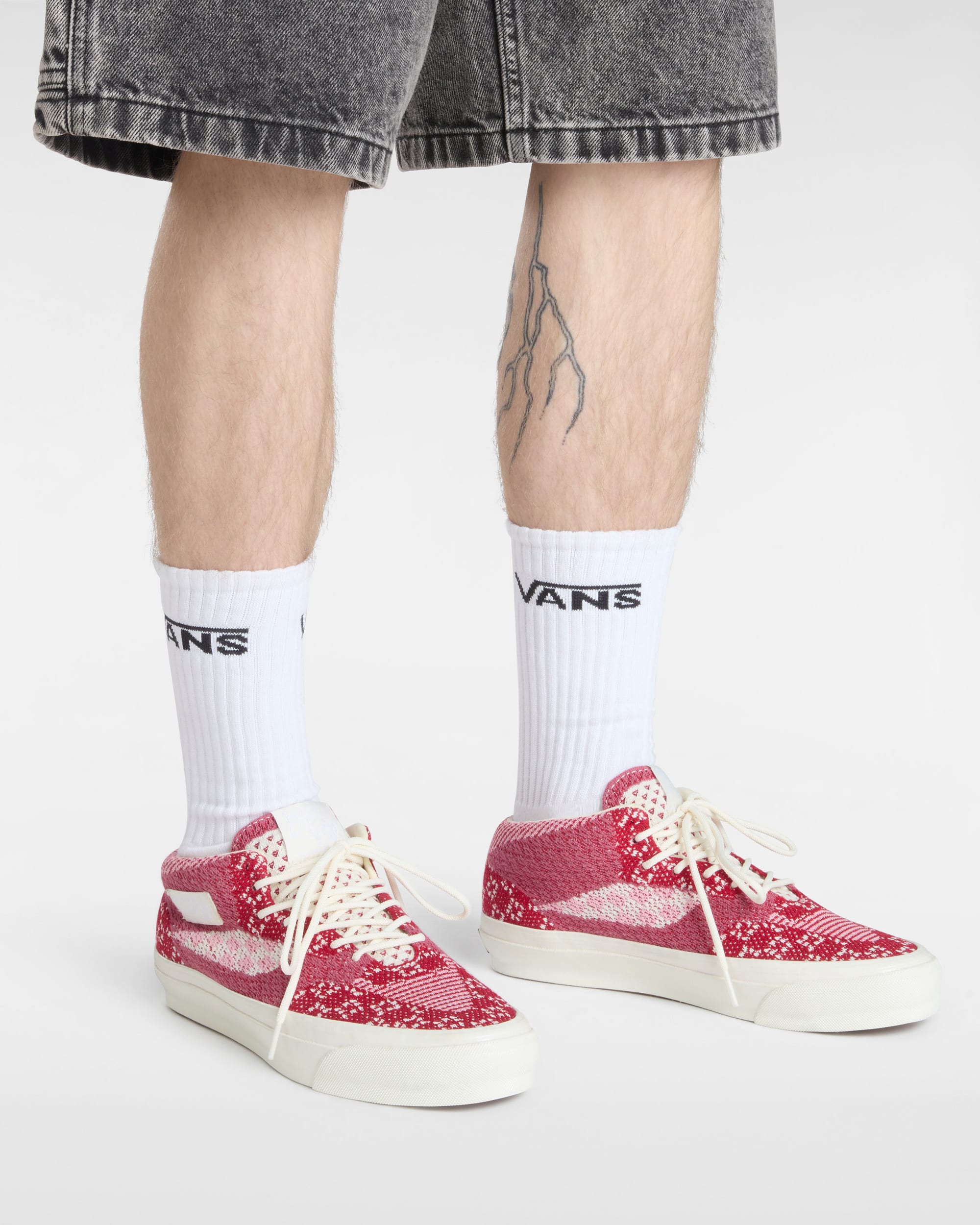 Premium Half Cab Shoes VANS Red ALT4