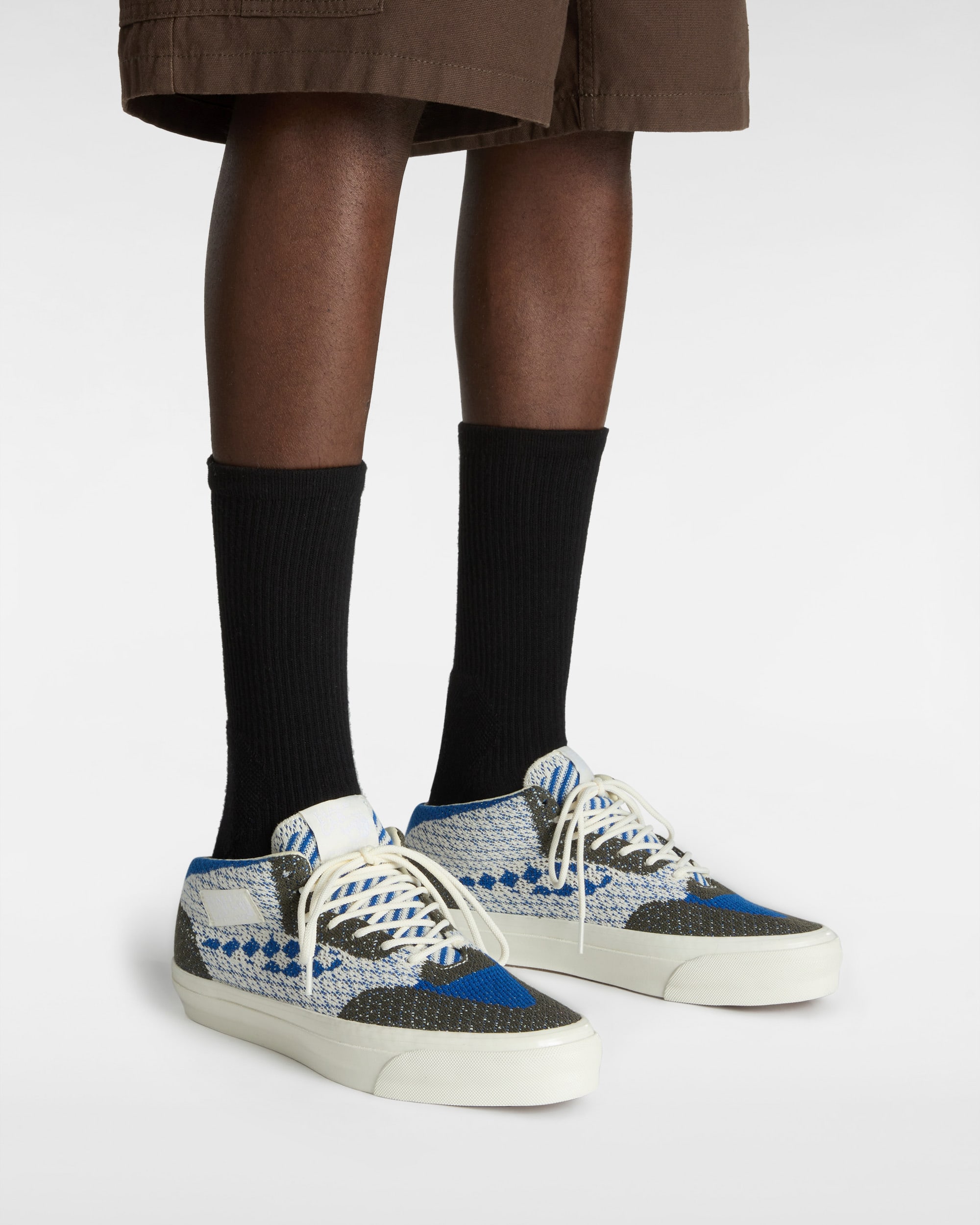 Chaussures Premium Half Cab VANS Bleu ALT4