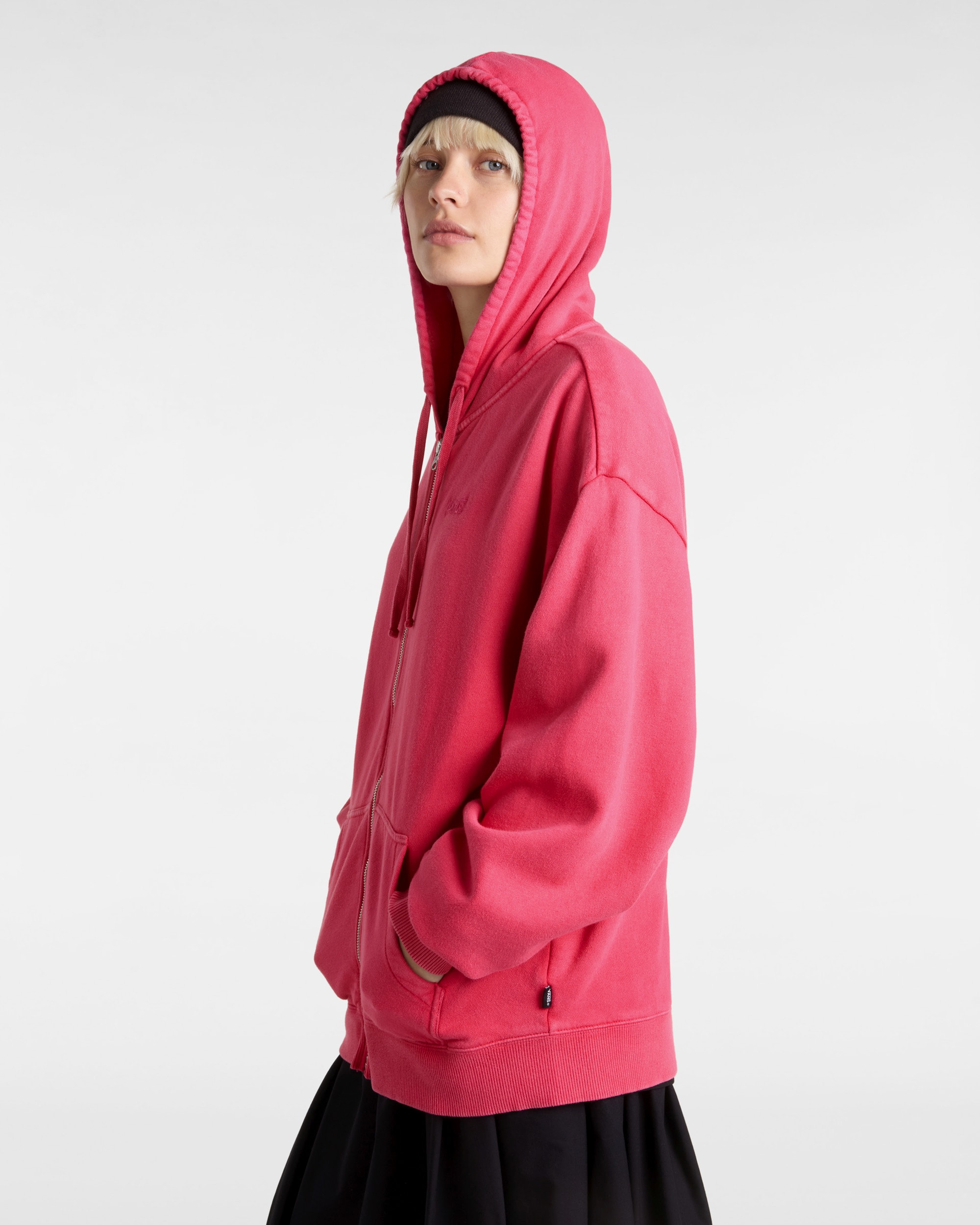 Sweat  capuche zipp Everyday VANS Rose ALT4