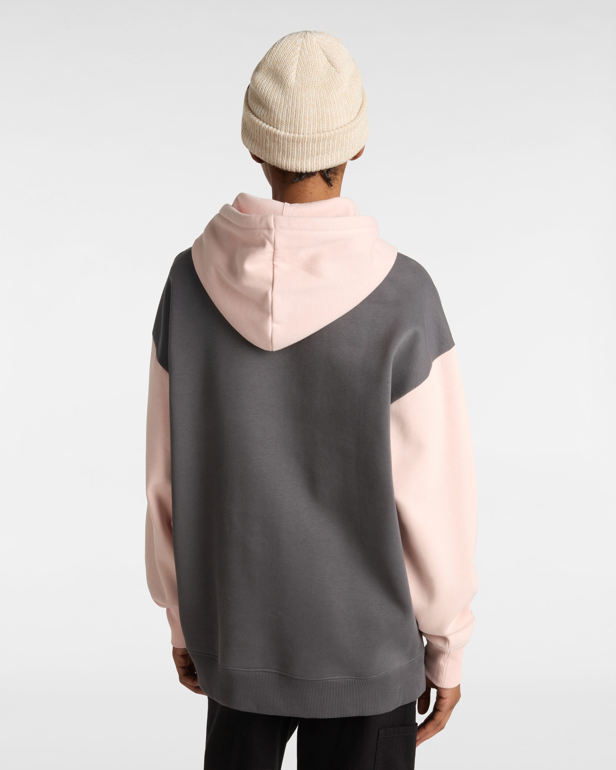 Sweat  capuche Colorblock VANS Rose ALT3