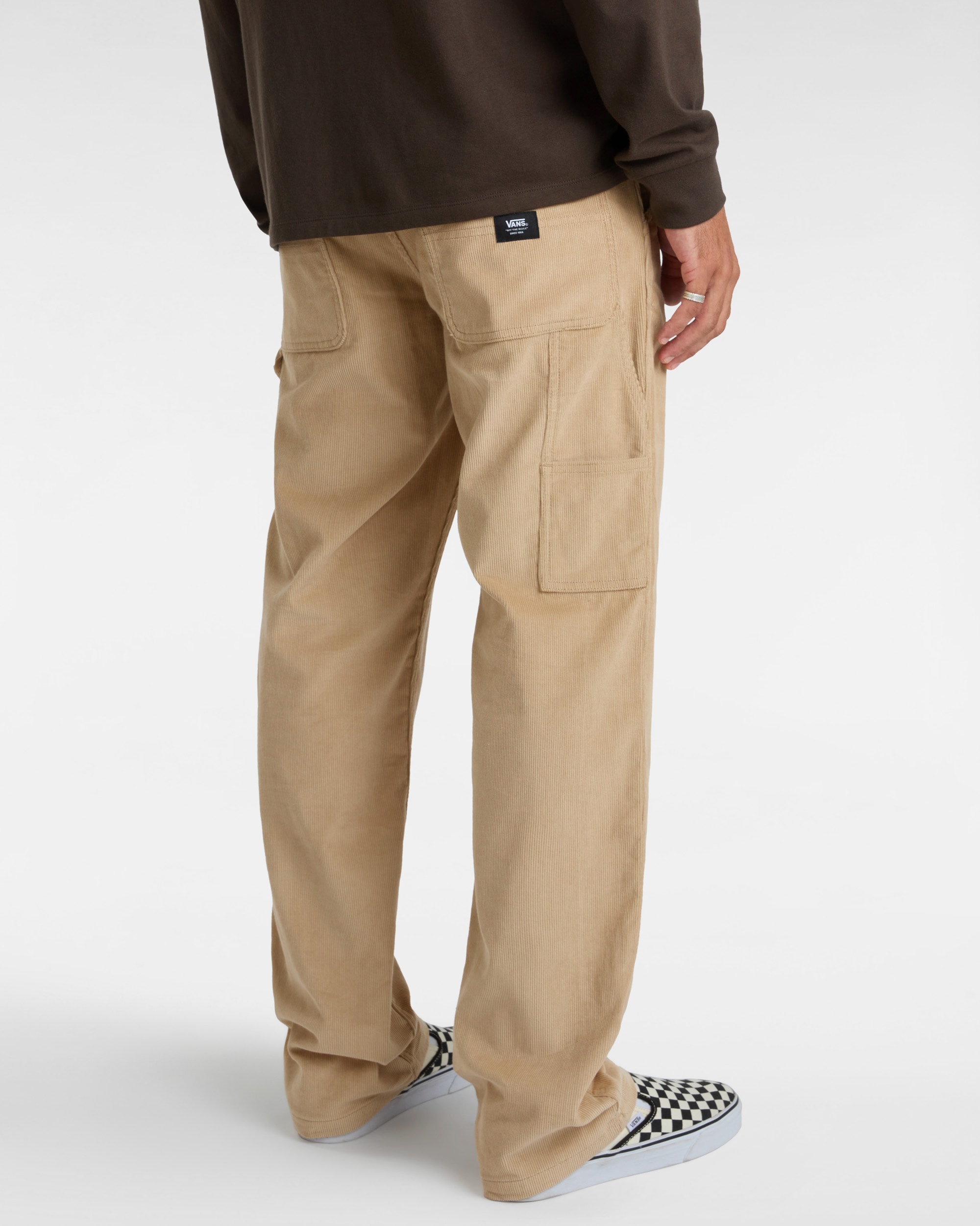 Drill Chore Carpenter Relaxed Cord Pants VANS Beige ALT3