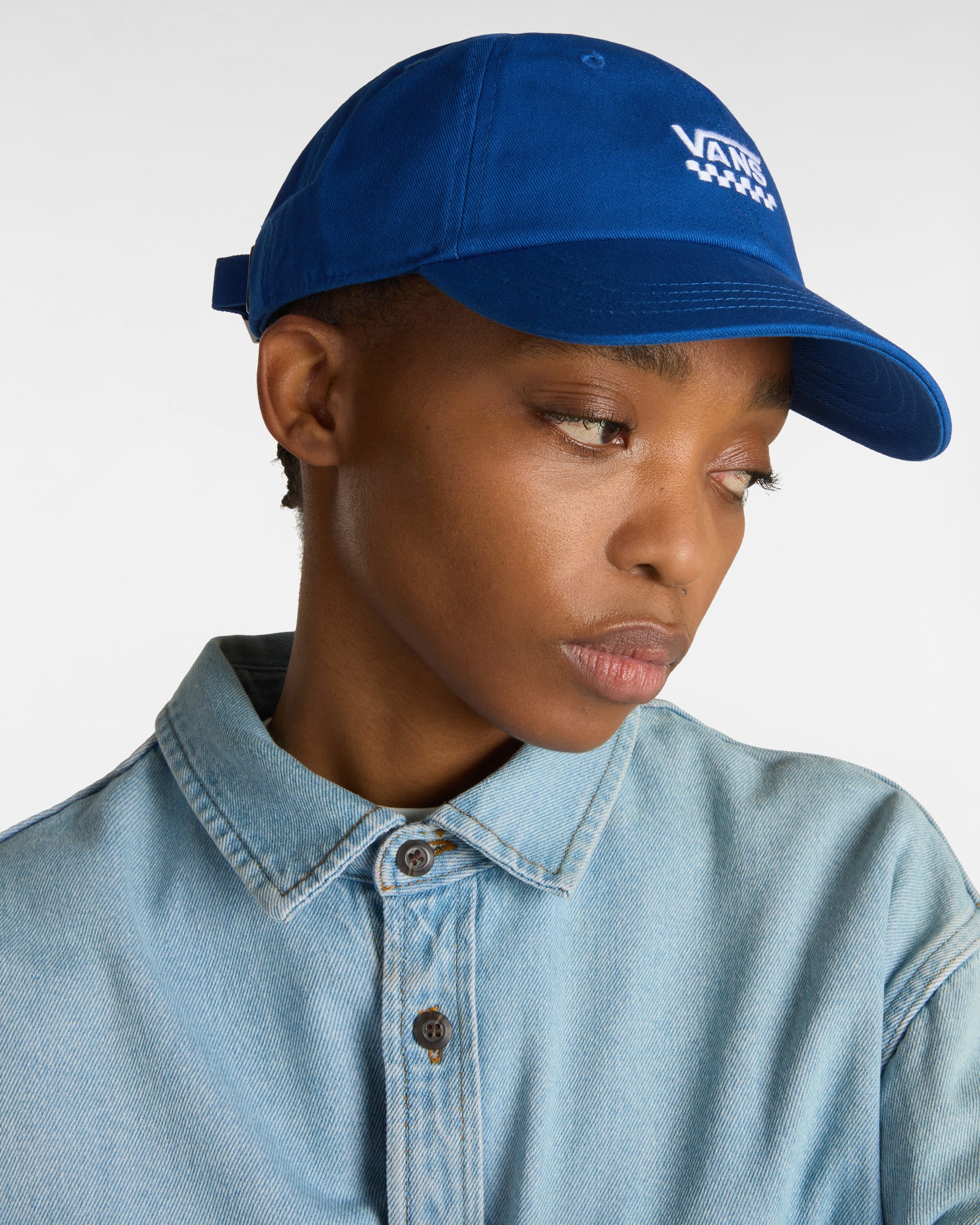 Casquette jockey Court Side Curved Bill VANS Bleu ALT3