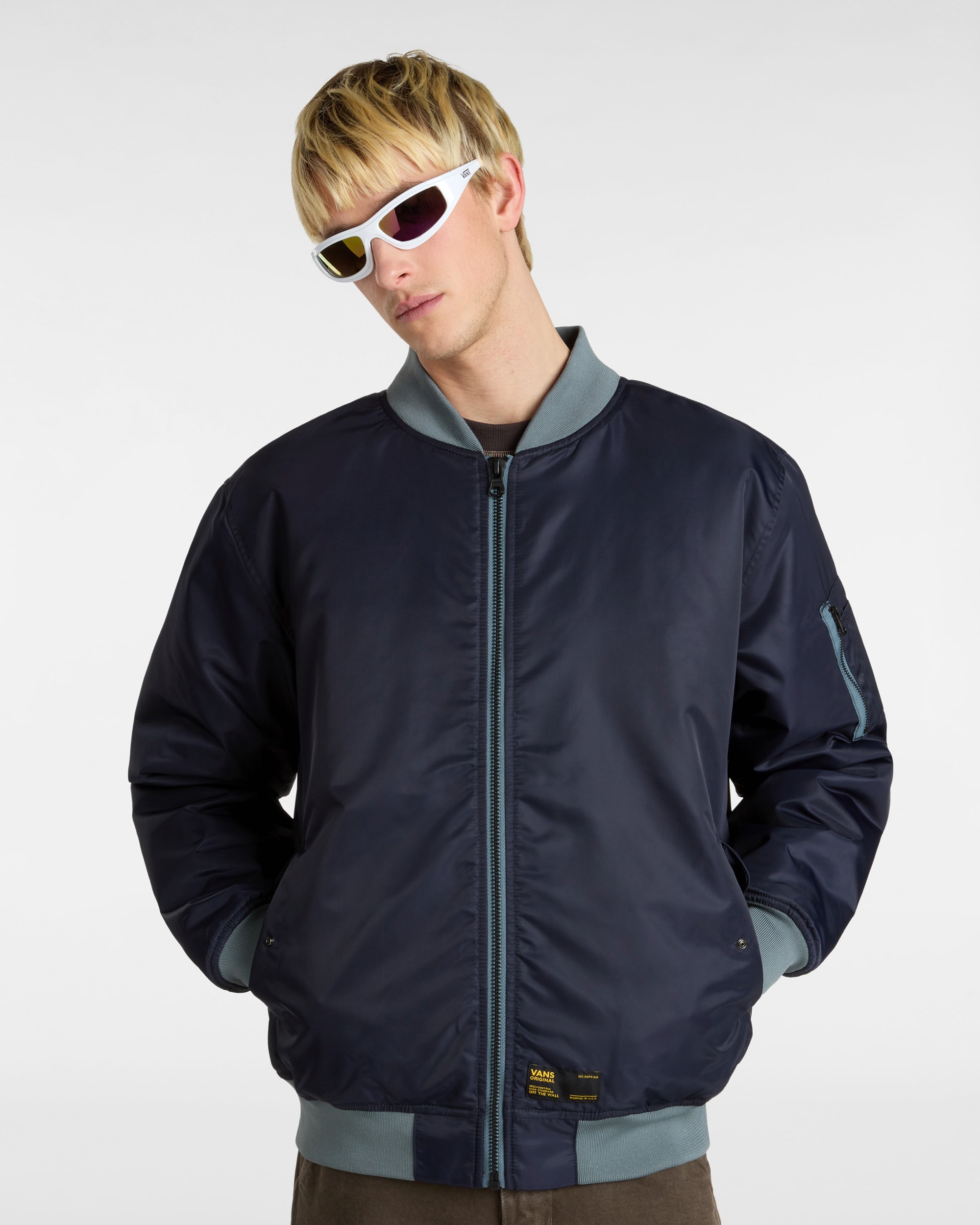 Bomber Copley VANS Bleu ALT2