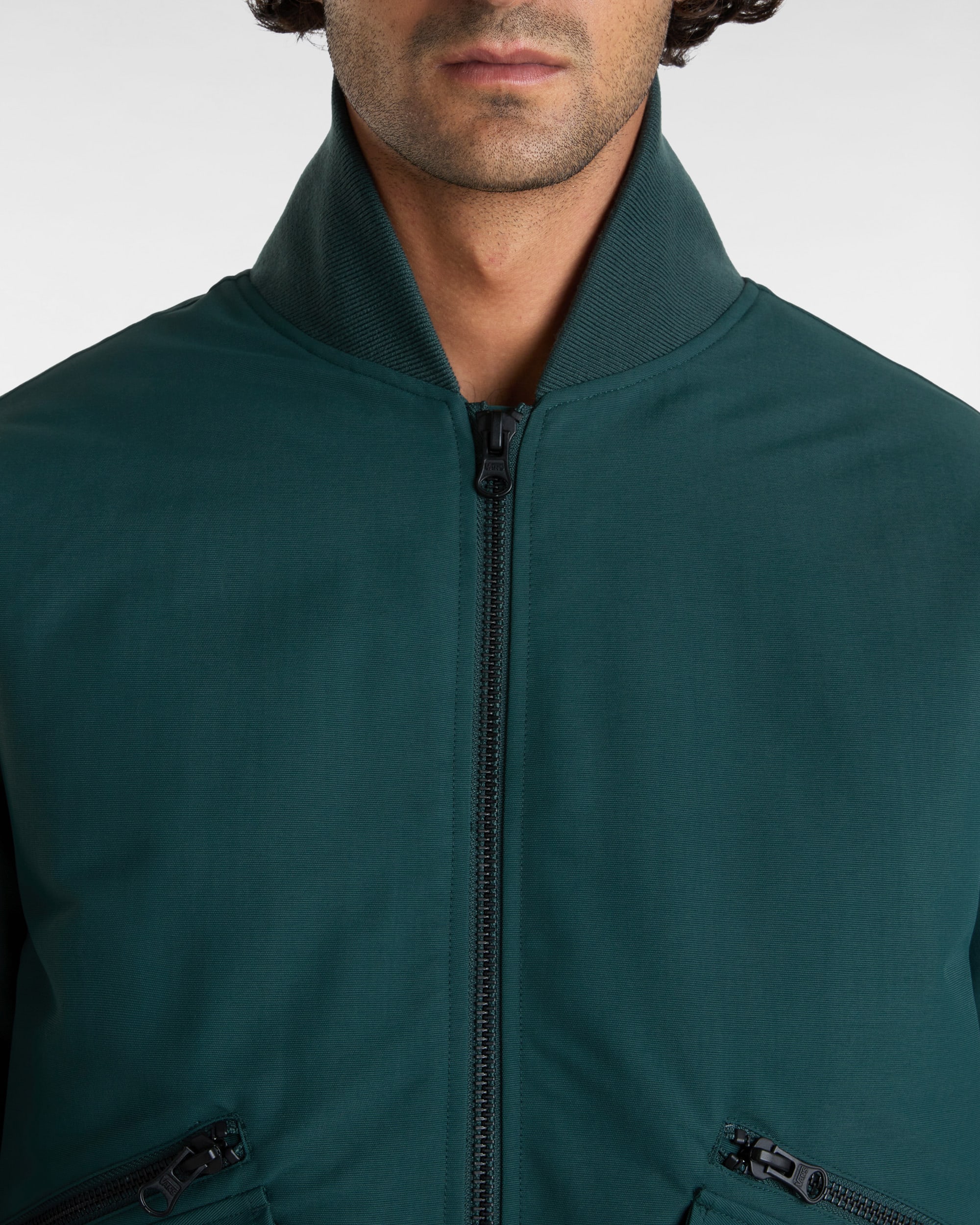 Veste bomber en duvet Clifton VANS Vert ALT6