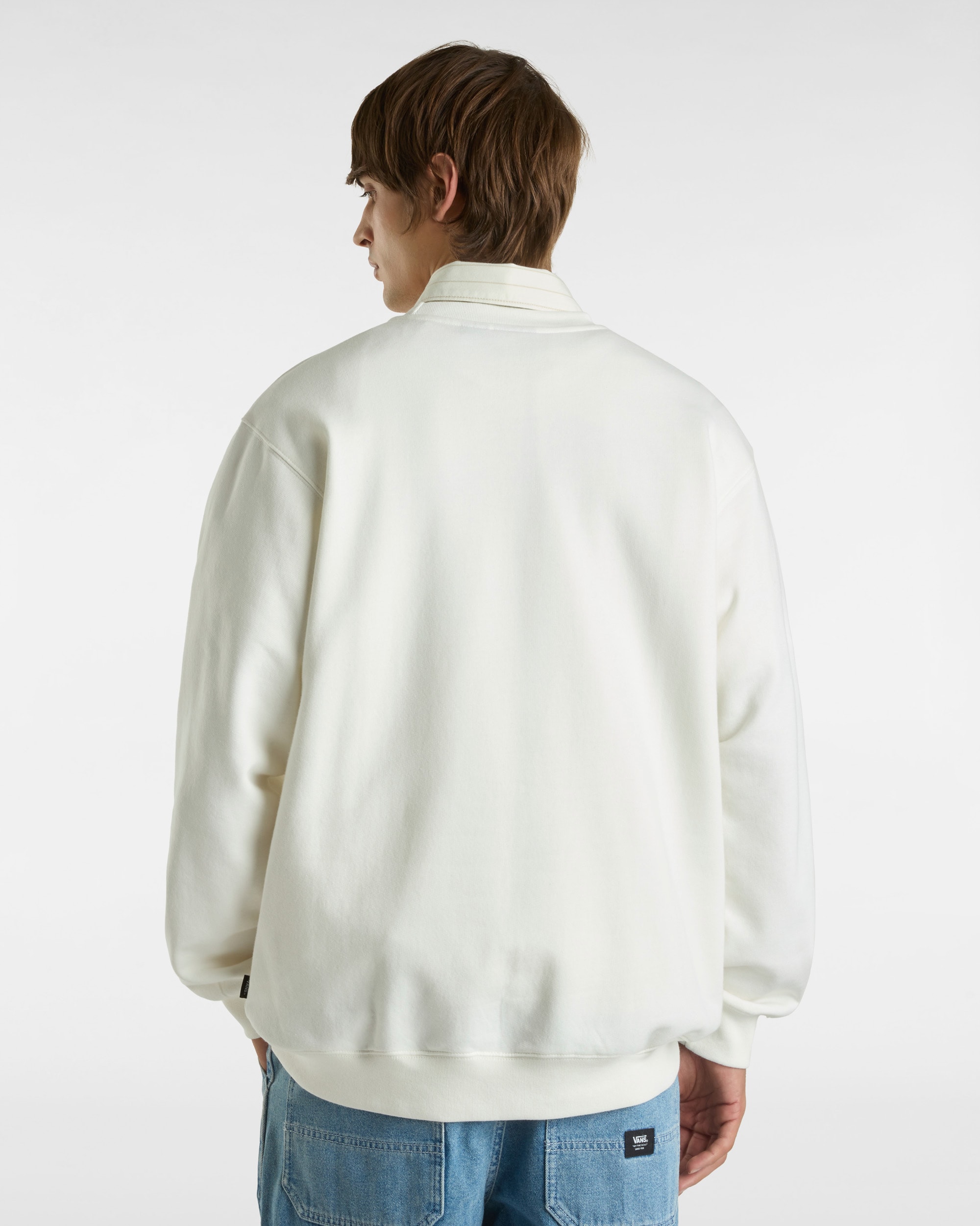 Felpa girocollo Spray On Loose VANS Bianco ALT3