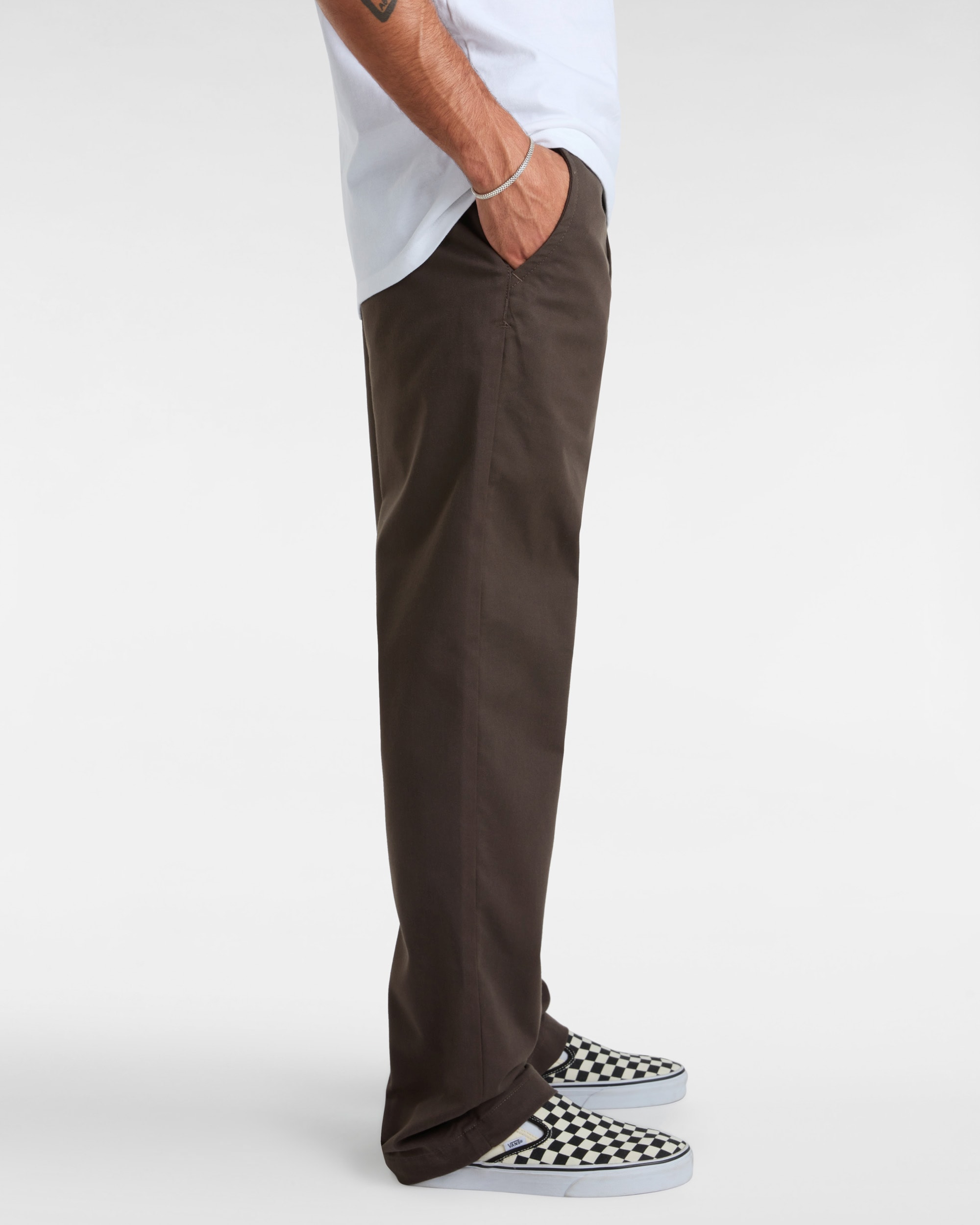 Spodnie Authentic Chino Relaxed VANS Brzowy ALT4