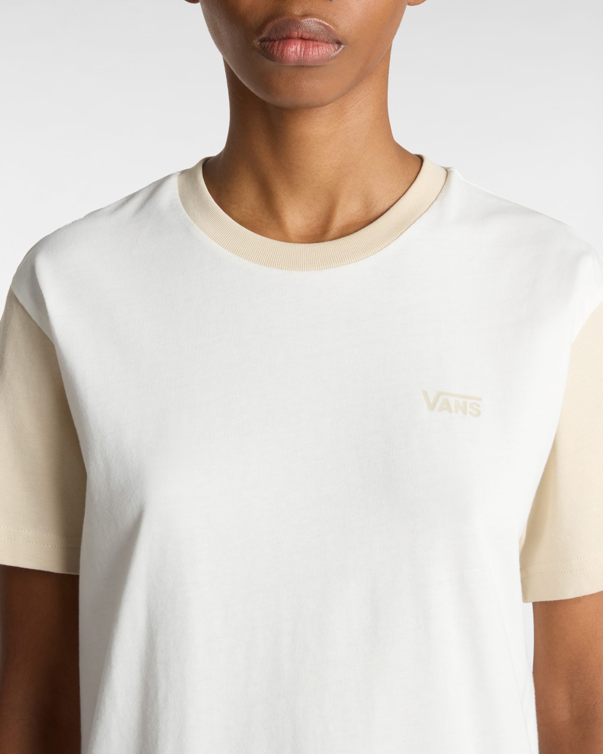 Tshirt colorblock VANS Beige ALT5
