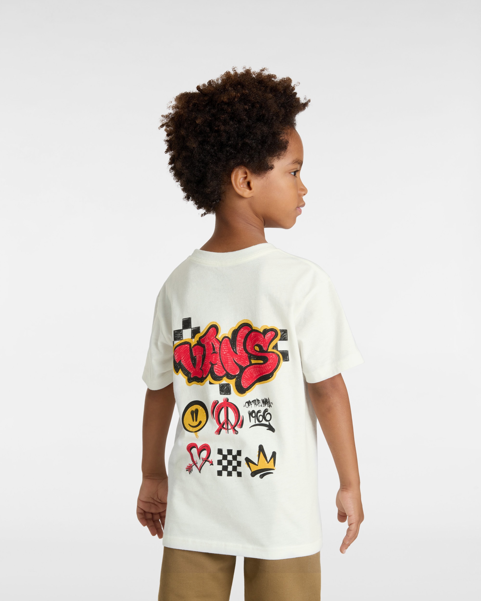 Little Kids Tagged TShirt 28 years VANS White ALT3