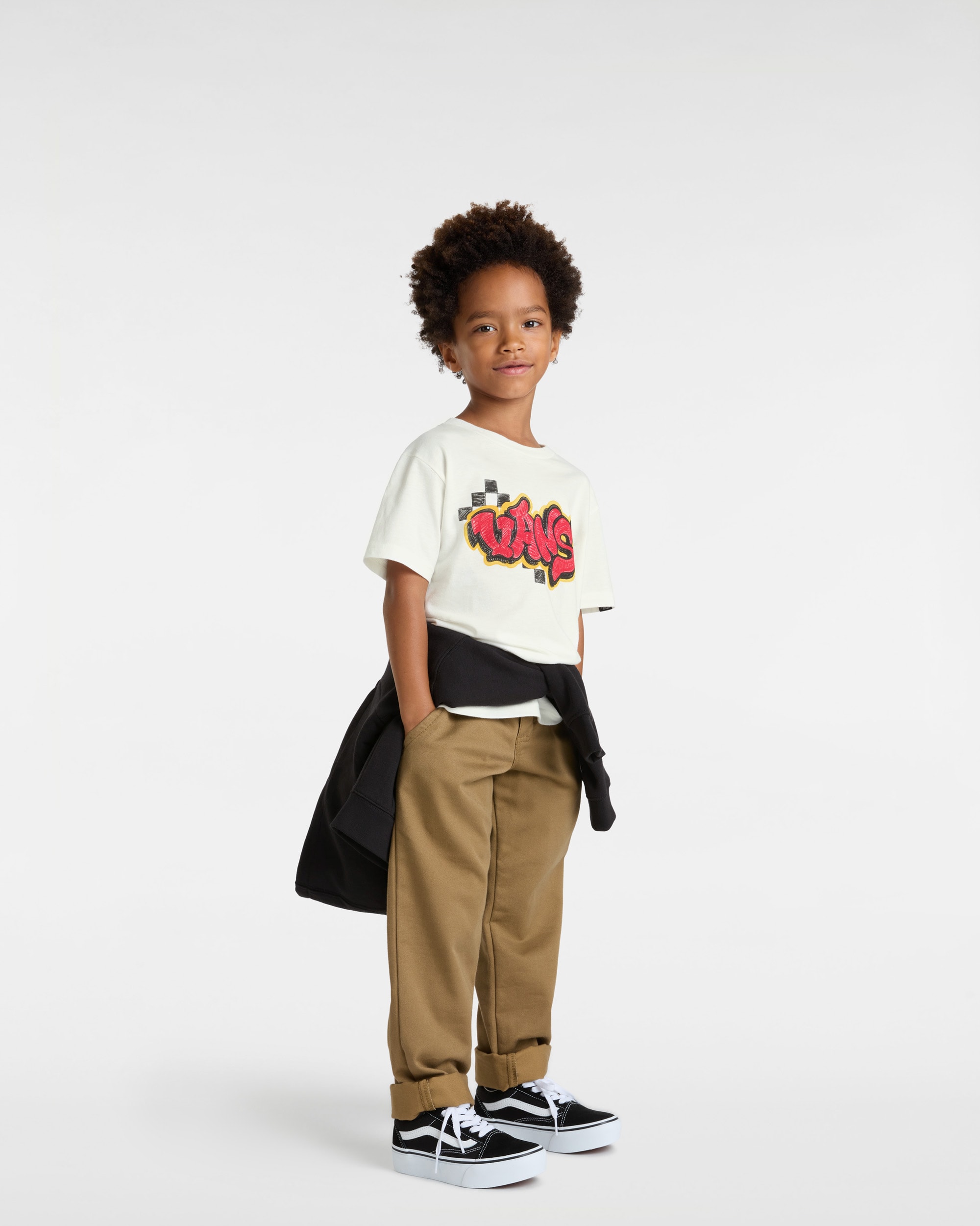 Little Kids Tagged TShirt 28 years VANS White ALT4