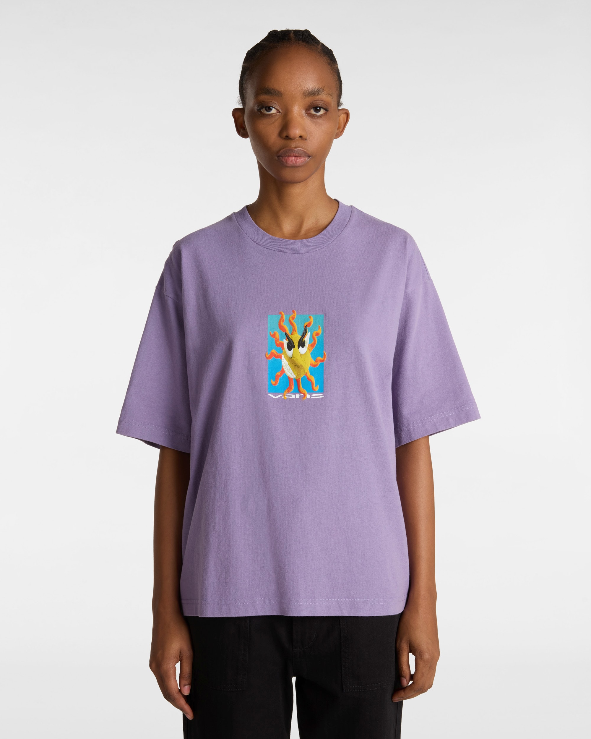 Tshirt Skate Clay VANS Violet ALT8