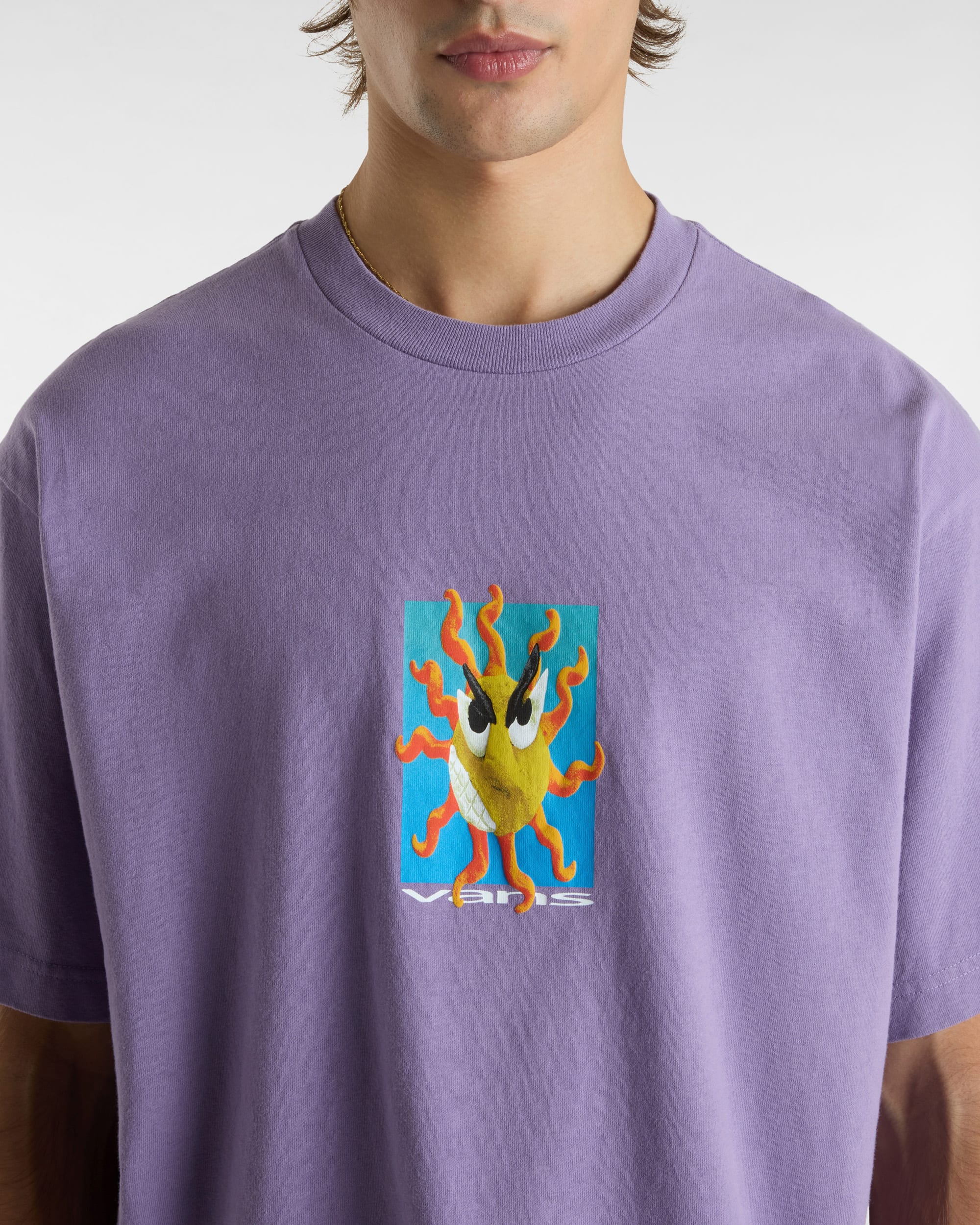 Tshirt Skate Clay VANS Violet ALT6