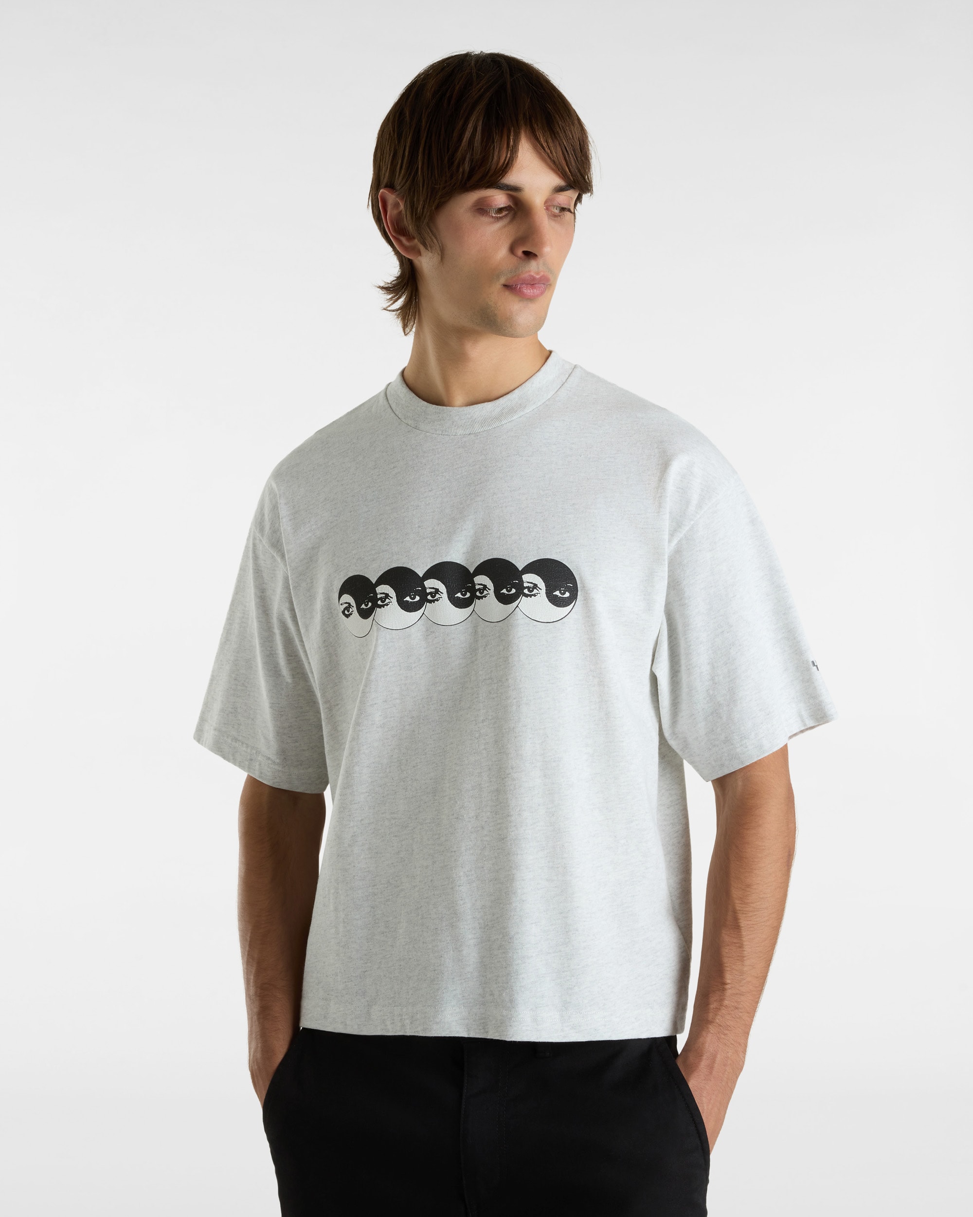 Tshirt Skate Ying Yang Eyes VANS Gris ALT4