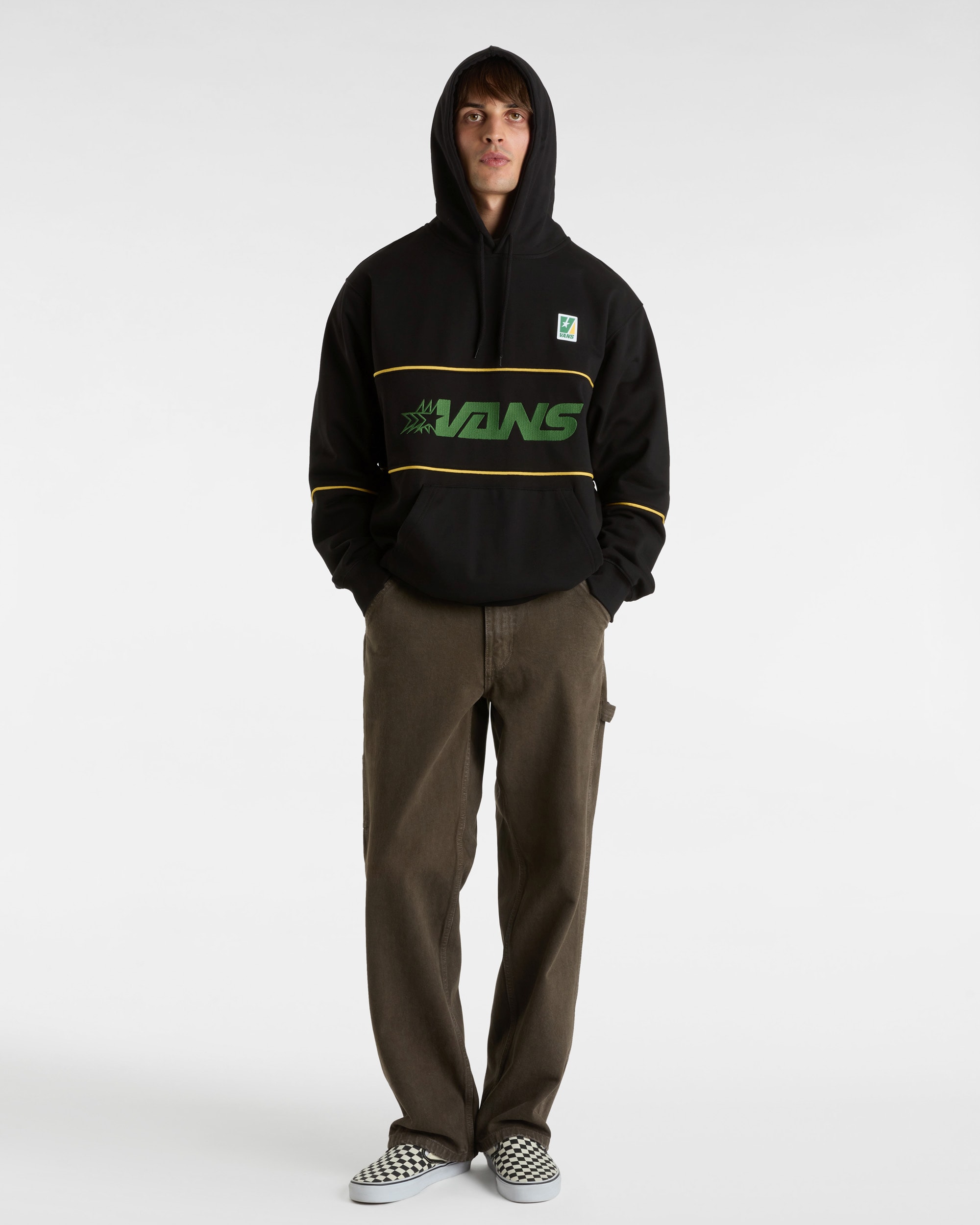 Sweat  capuche Star V VANS Noir ALT5