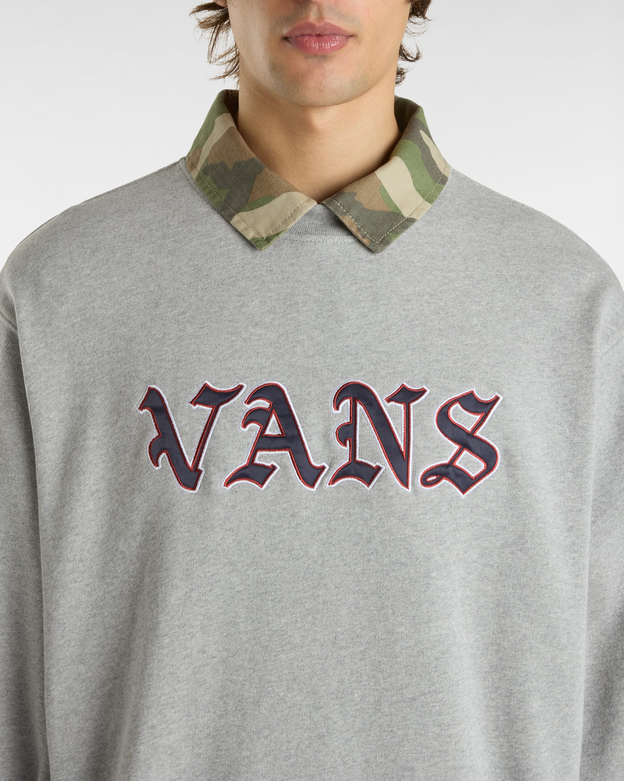 Sweat Original Standards Ye Olde Crew VANS Gris ALT6